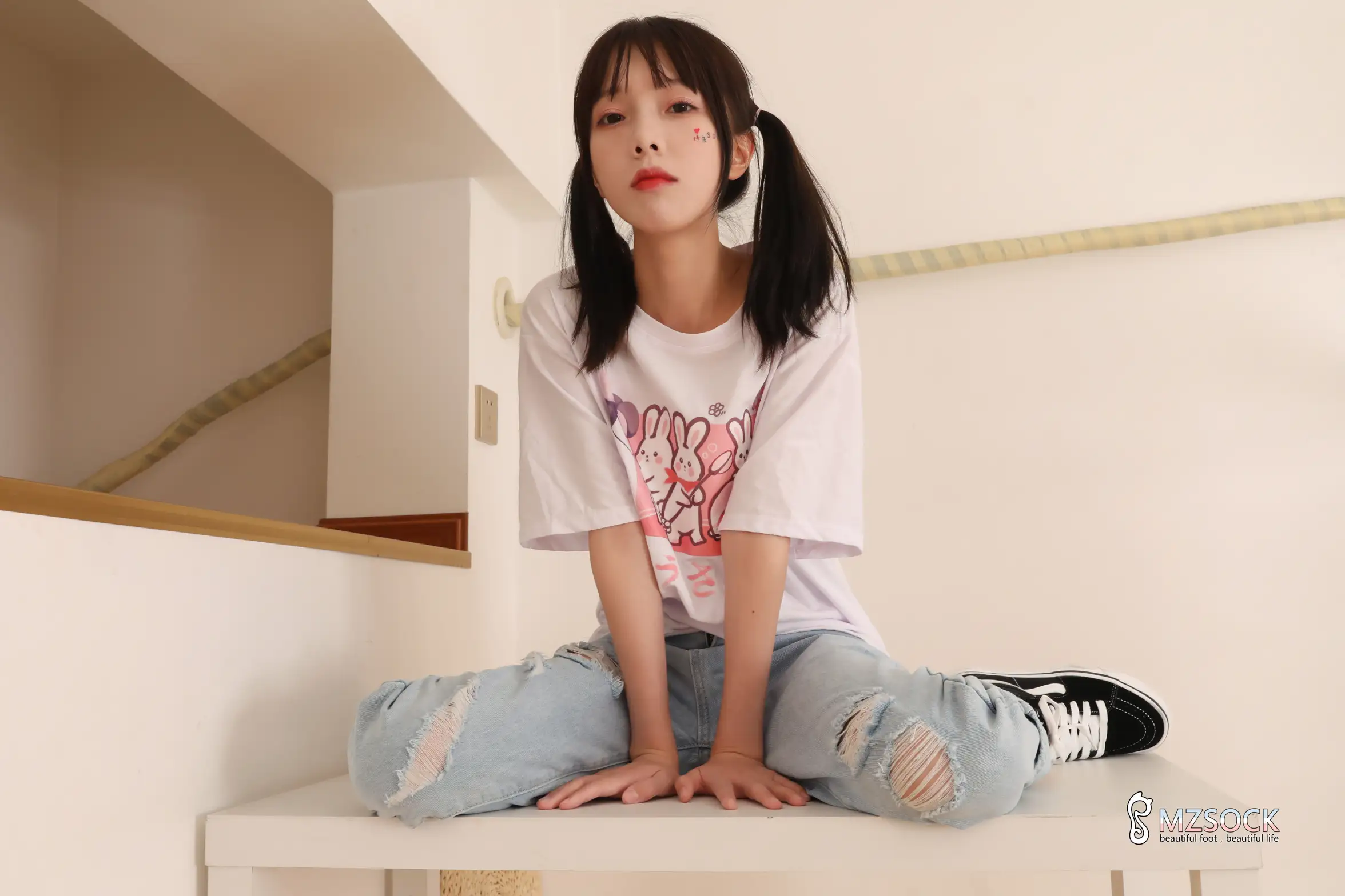 [Mzsock] Love beautiful feet NO.149 Mulberry#[74P]-8