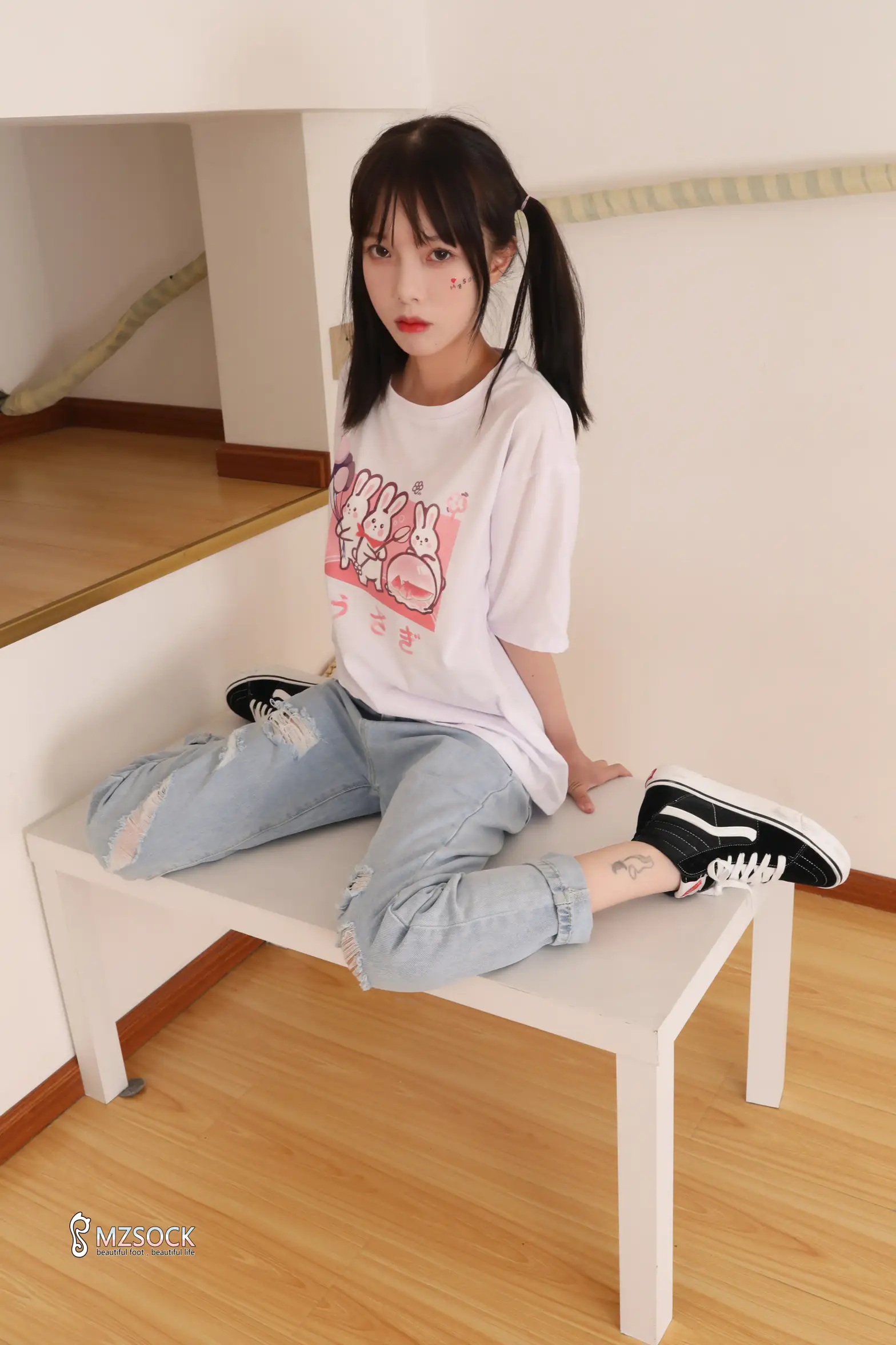 [Mzsock] Love beautiful feet NO.149 Mulberry#[74P]-10