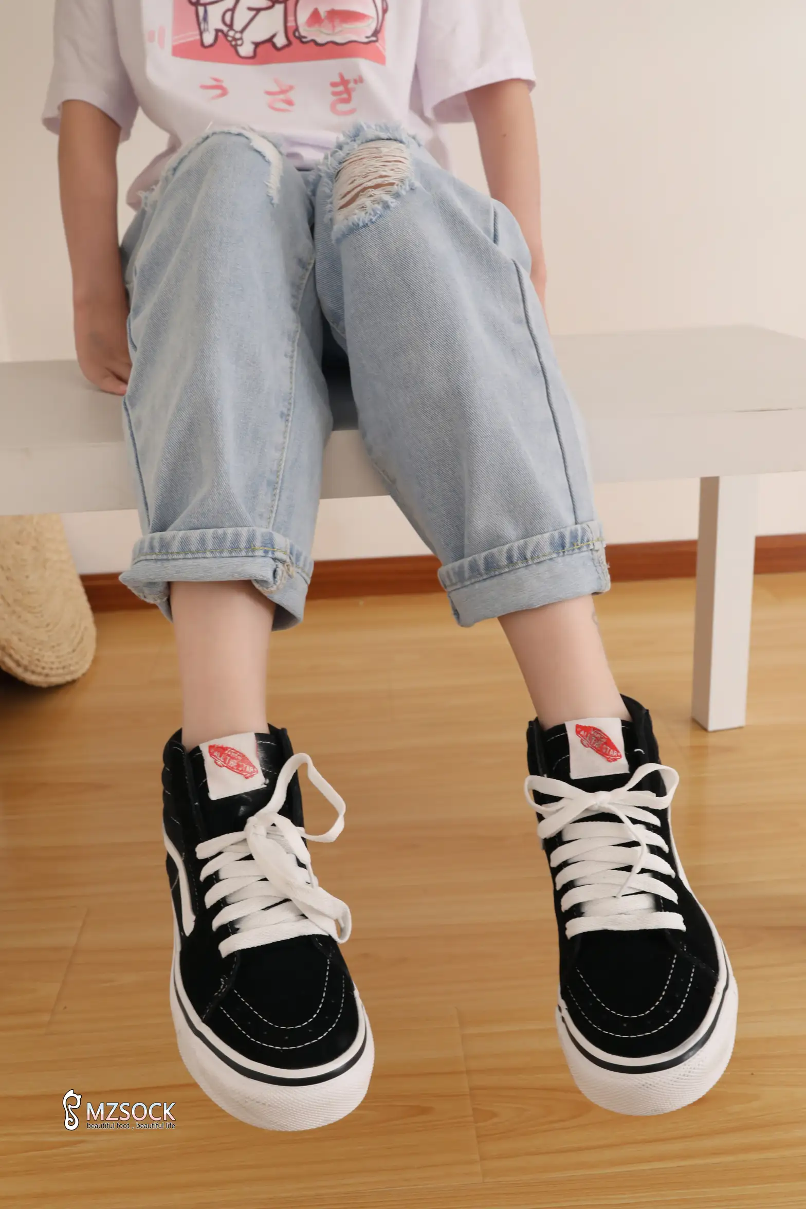 [Mzsock] Love beautiful feet NO.149 Mulberry#[74P]-2