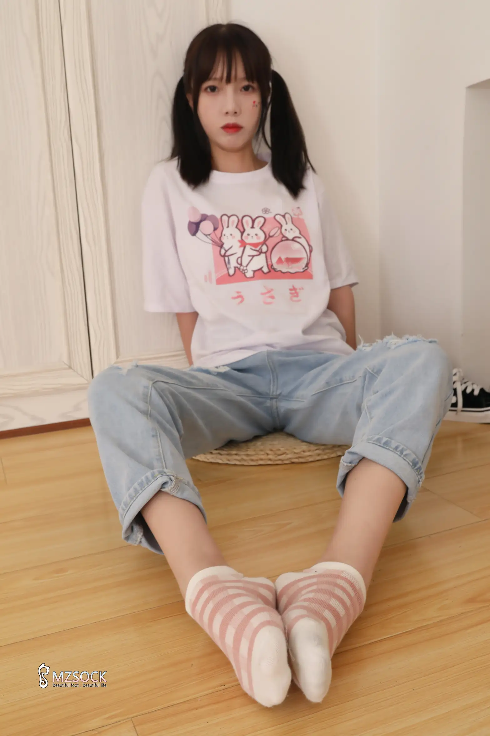 [Mzsock] Love beautiful feet NO.149 Mulberry#[74P]-10