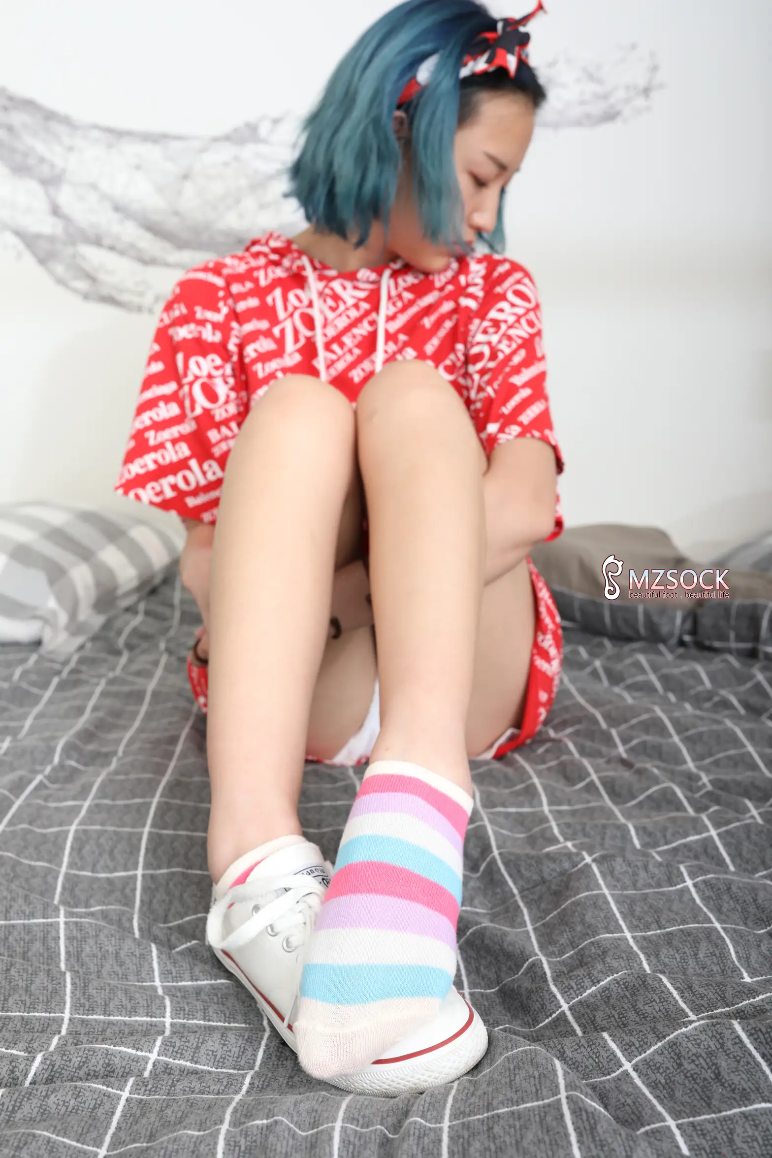 [Mzsock] Love beautiful feet NO.014 Mariko#[74P]-8