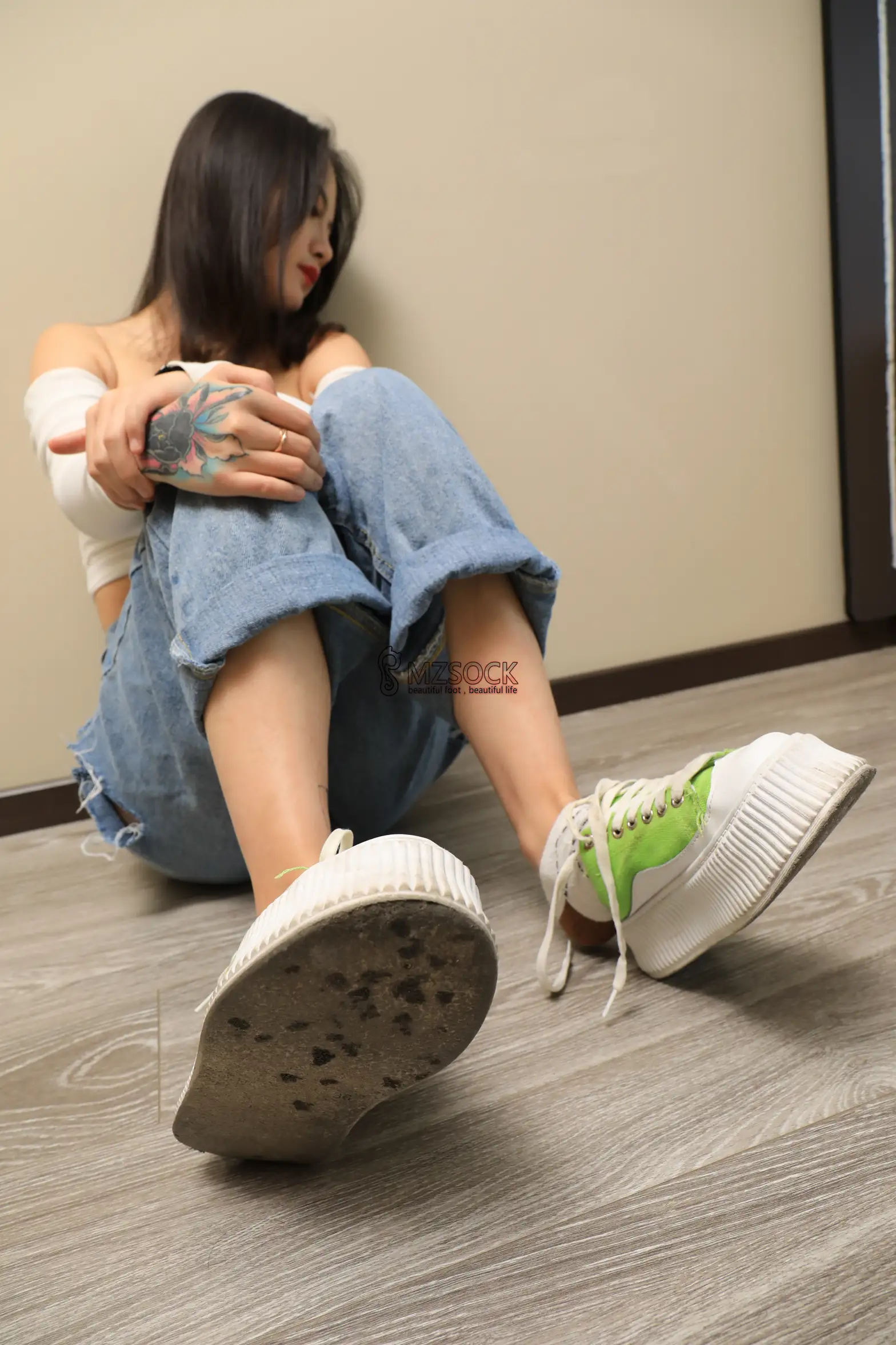 [Mzsock] Love beautiful feet NO.059 Fangfang#[74P]-9