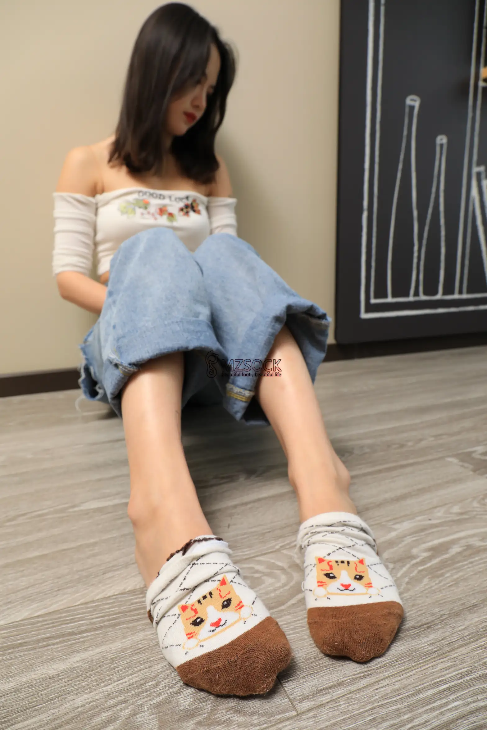 [Mzsock] Love beautiful feet NO.059 Fangfang#[74P]-1
