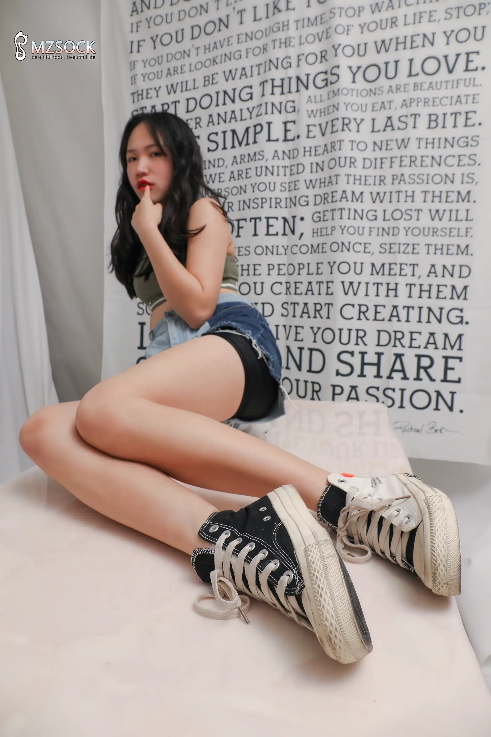 [Mzsock] Love beautiful feet NO.204 north north#[74P]-1