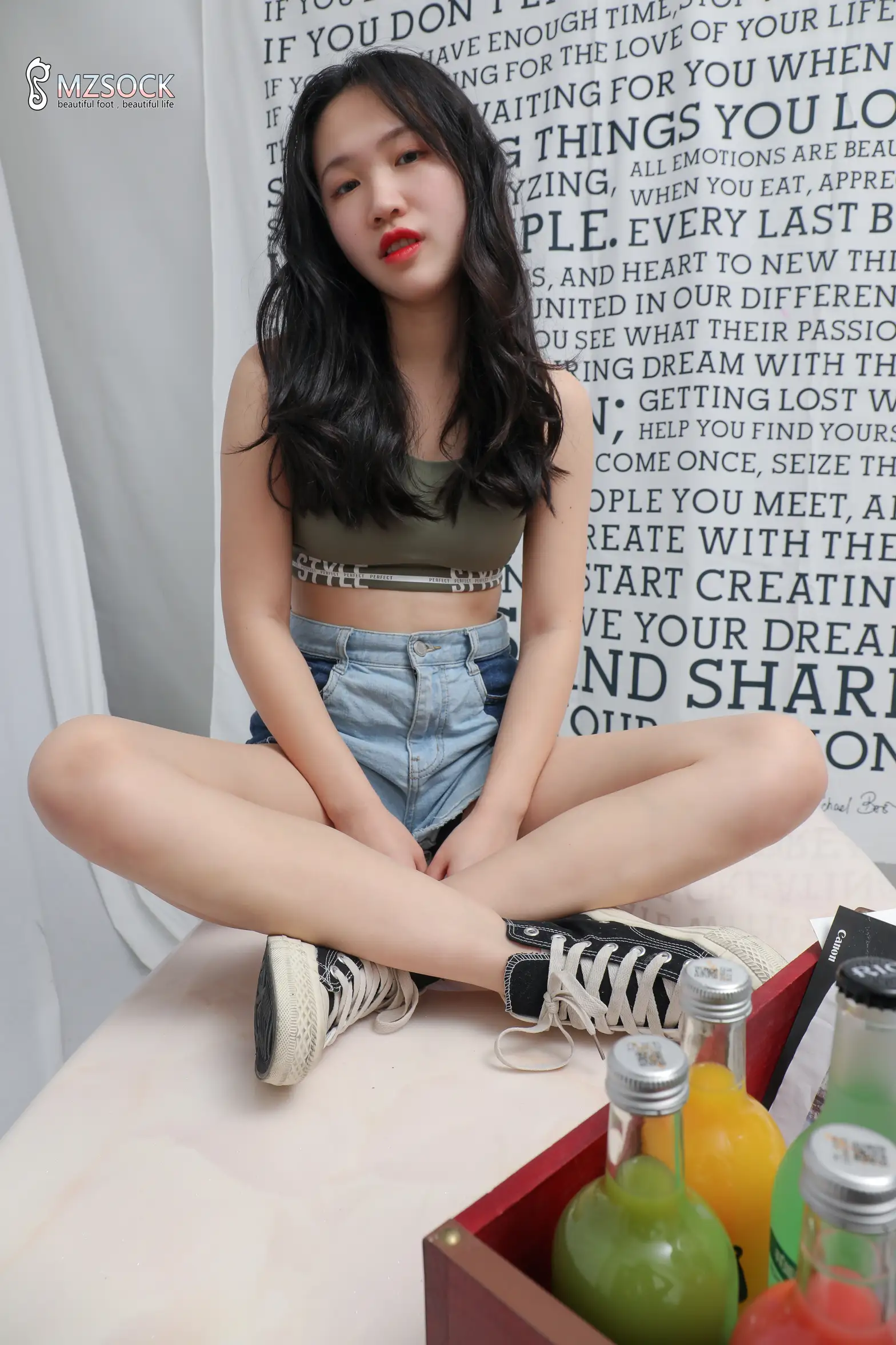 [Mzsock] Love beautiful feet NO.204 north north#[74P]-5