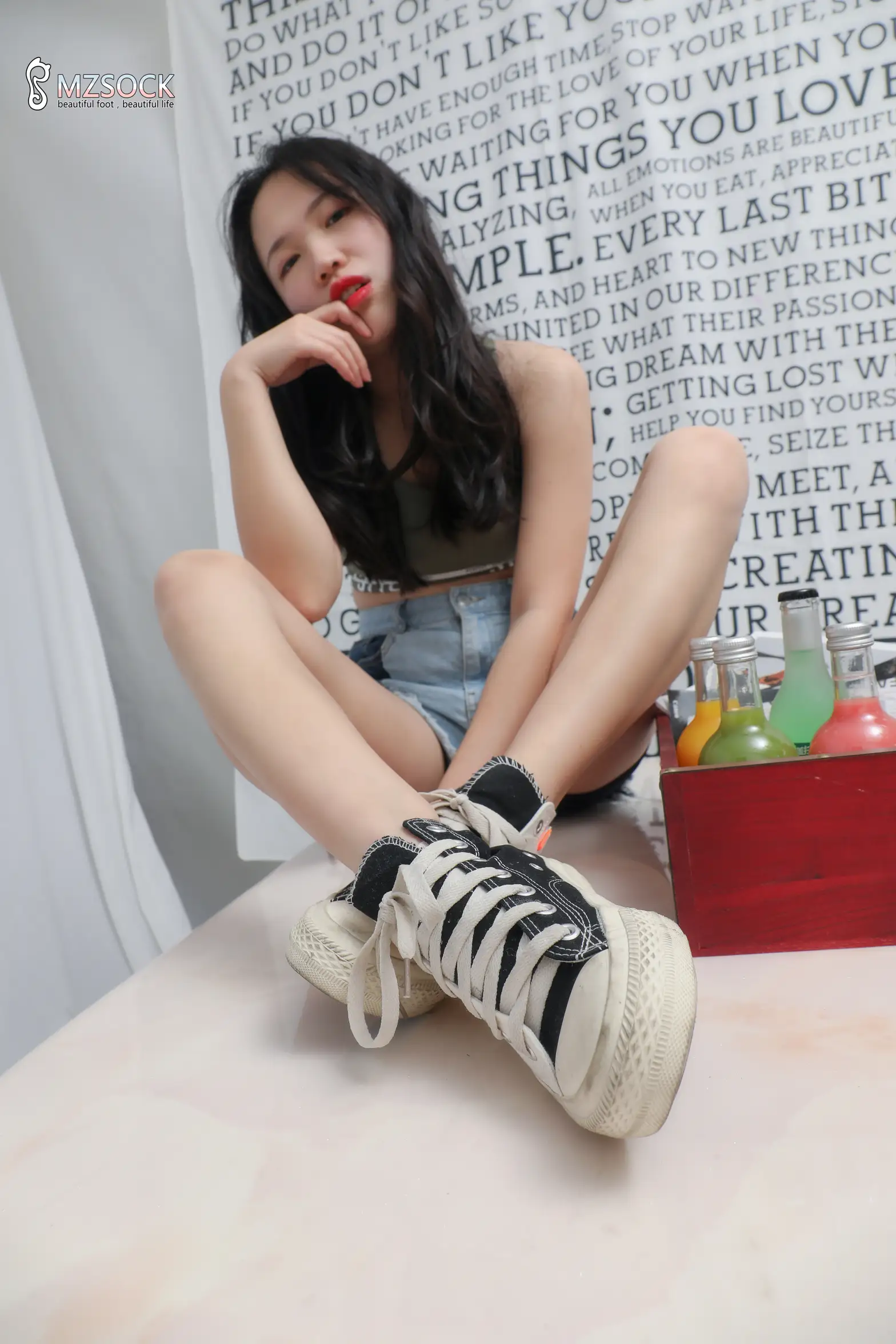 [Mzsock] Love beautiful feet NO.204 north north#[74P]-7