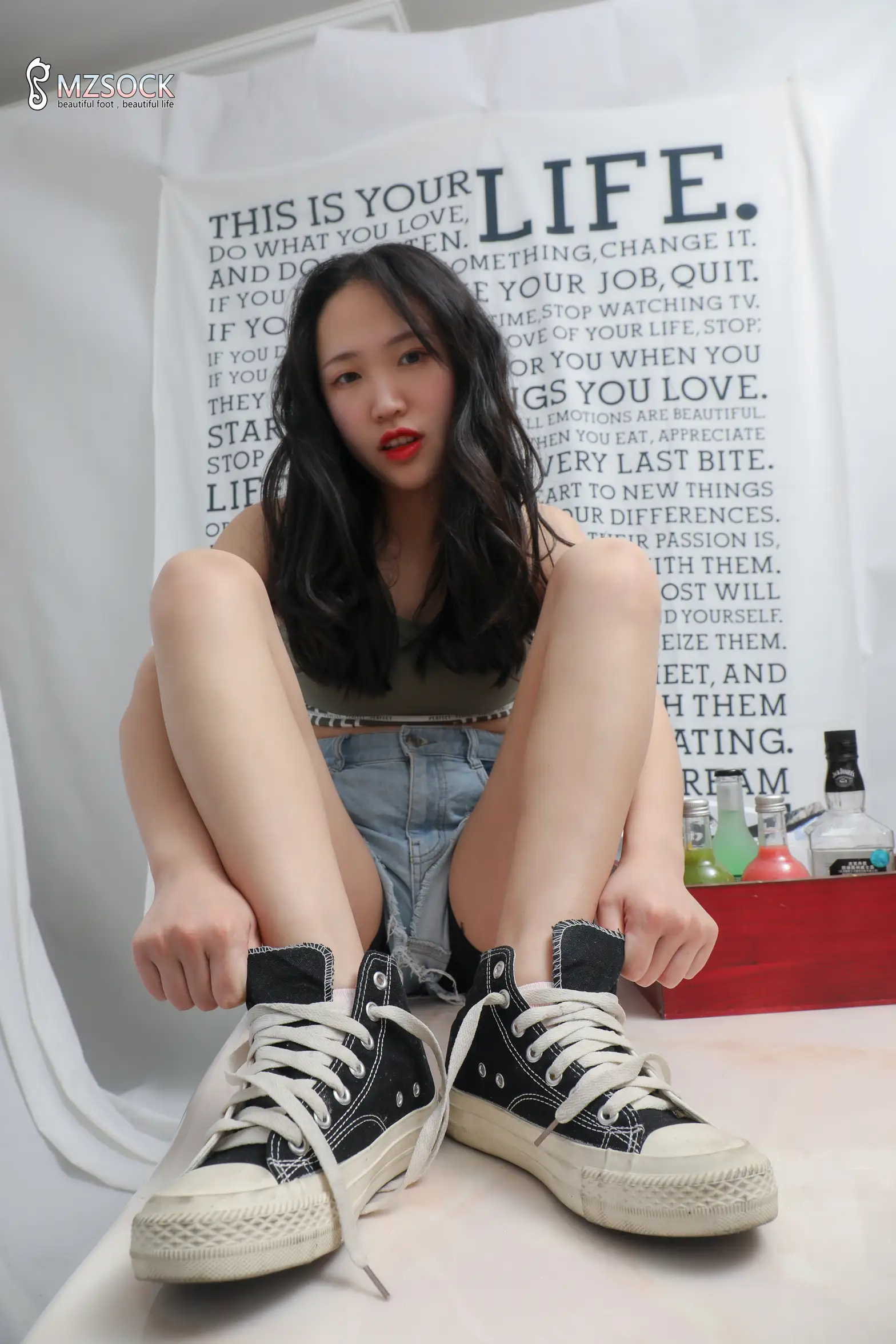 [Mzsock] Love beautiful feet NO.204 north north#[74P]-9