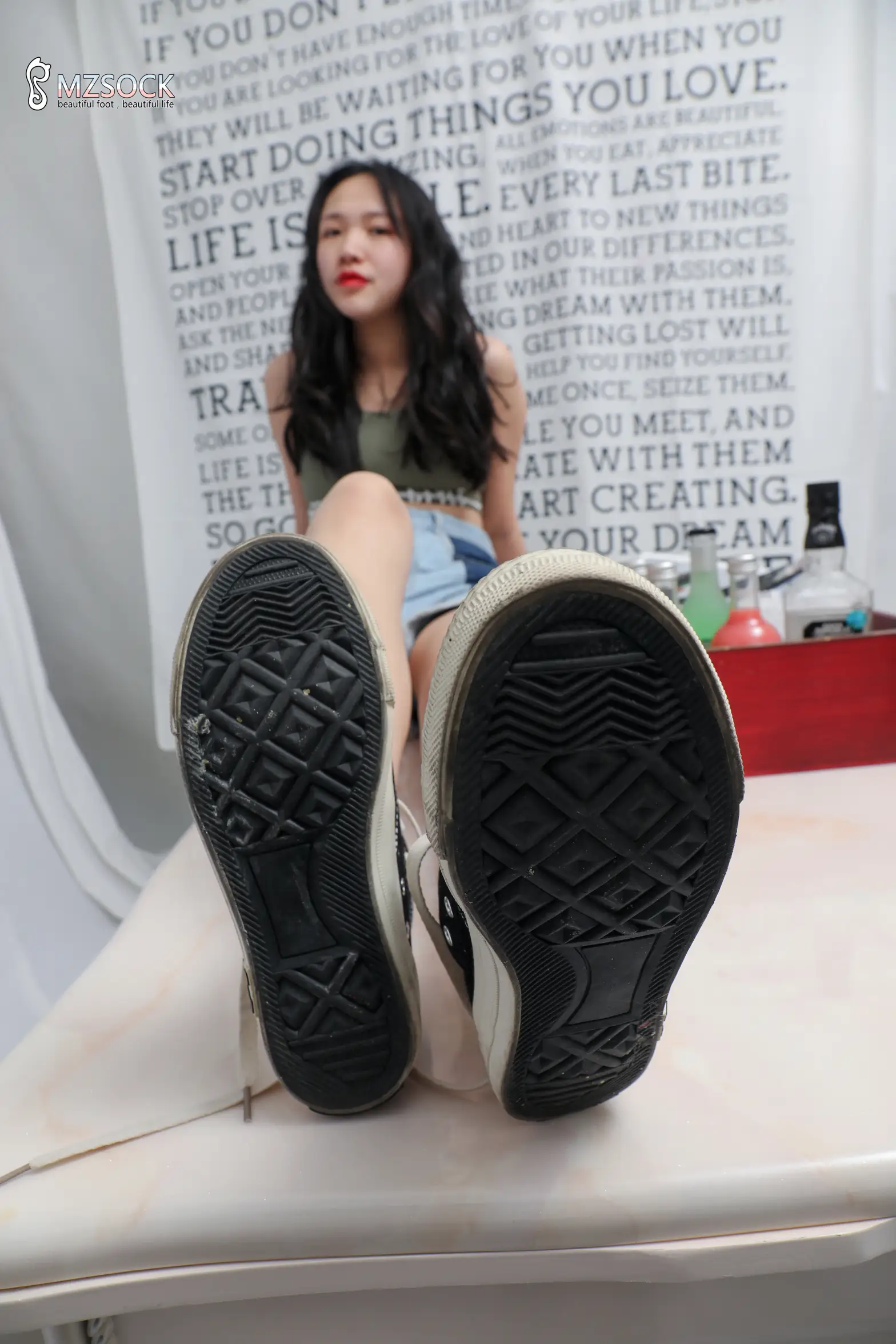 [Mzsock] Love beautiful feet NO.204 north north#[74P]-4