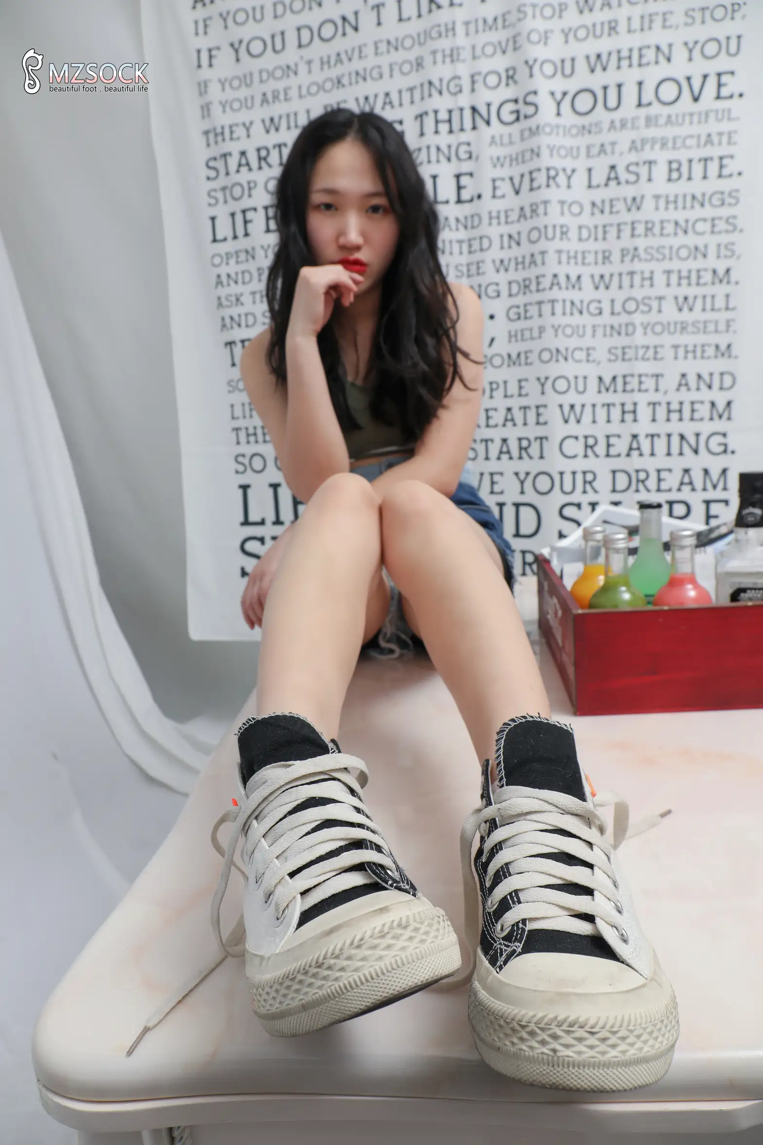 [Mzsock] Love beautiful feet NO.204 north north#[74P]-5