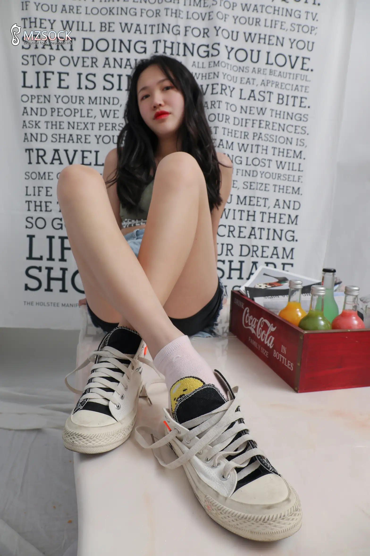 [Mzsock] Love beautiful feet NO.204 north north#[74P]-8