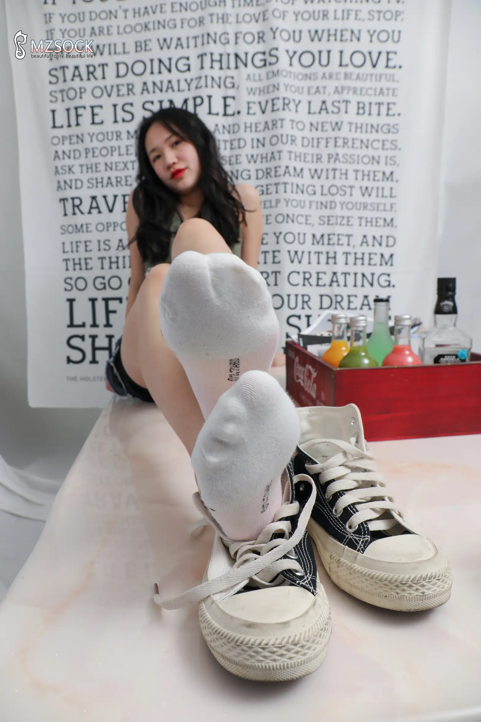 [Mzsock] Love beautiful feet NO.204 north north#[74P]-4
