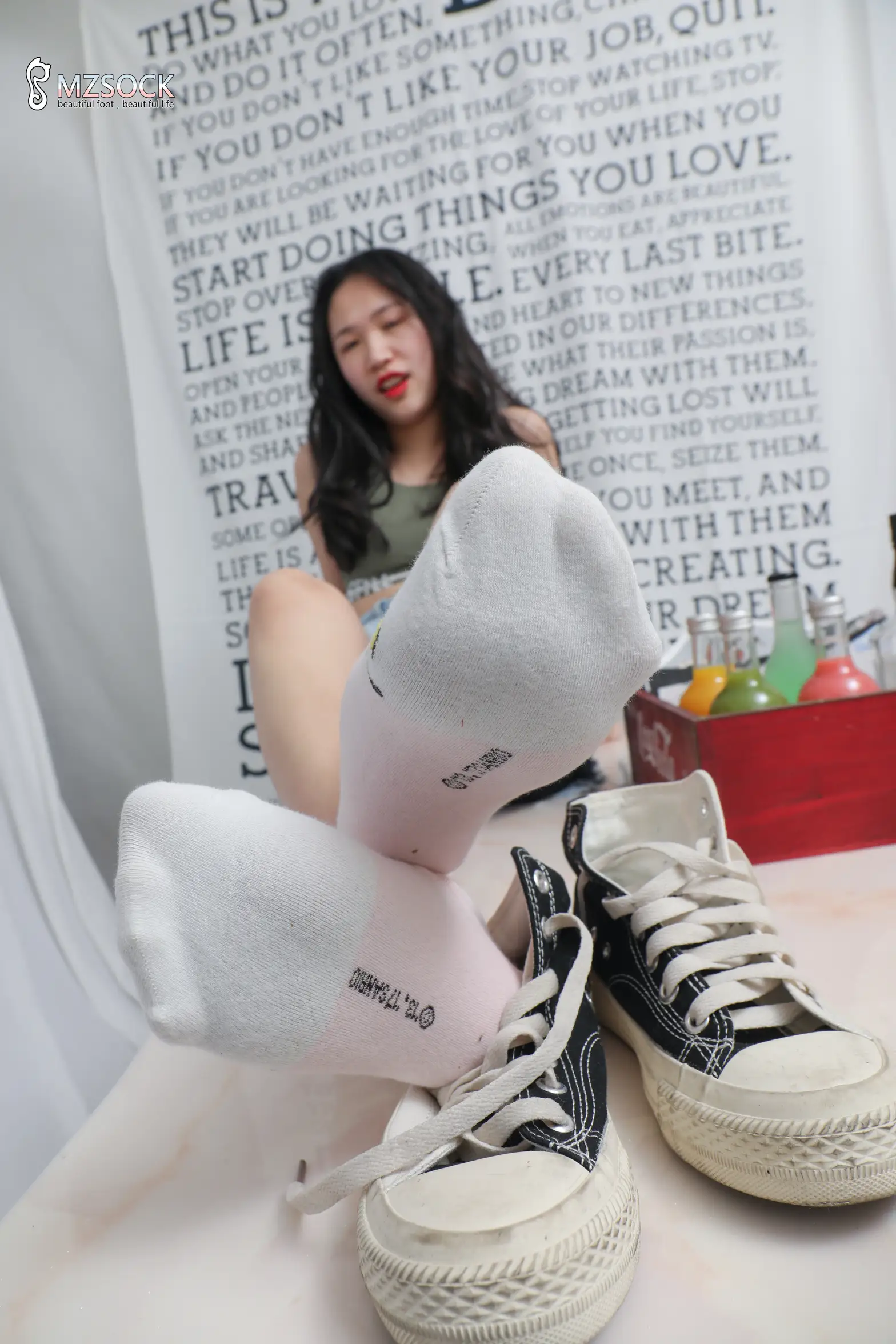 [Mzsock] Love beautiful feet NO.204 north north#[74P]-6