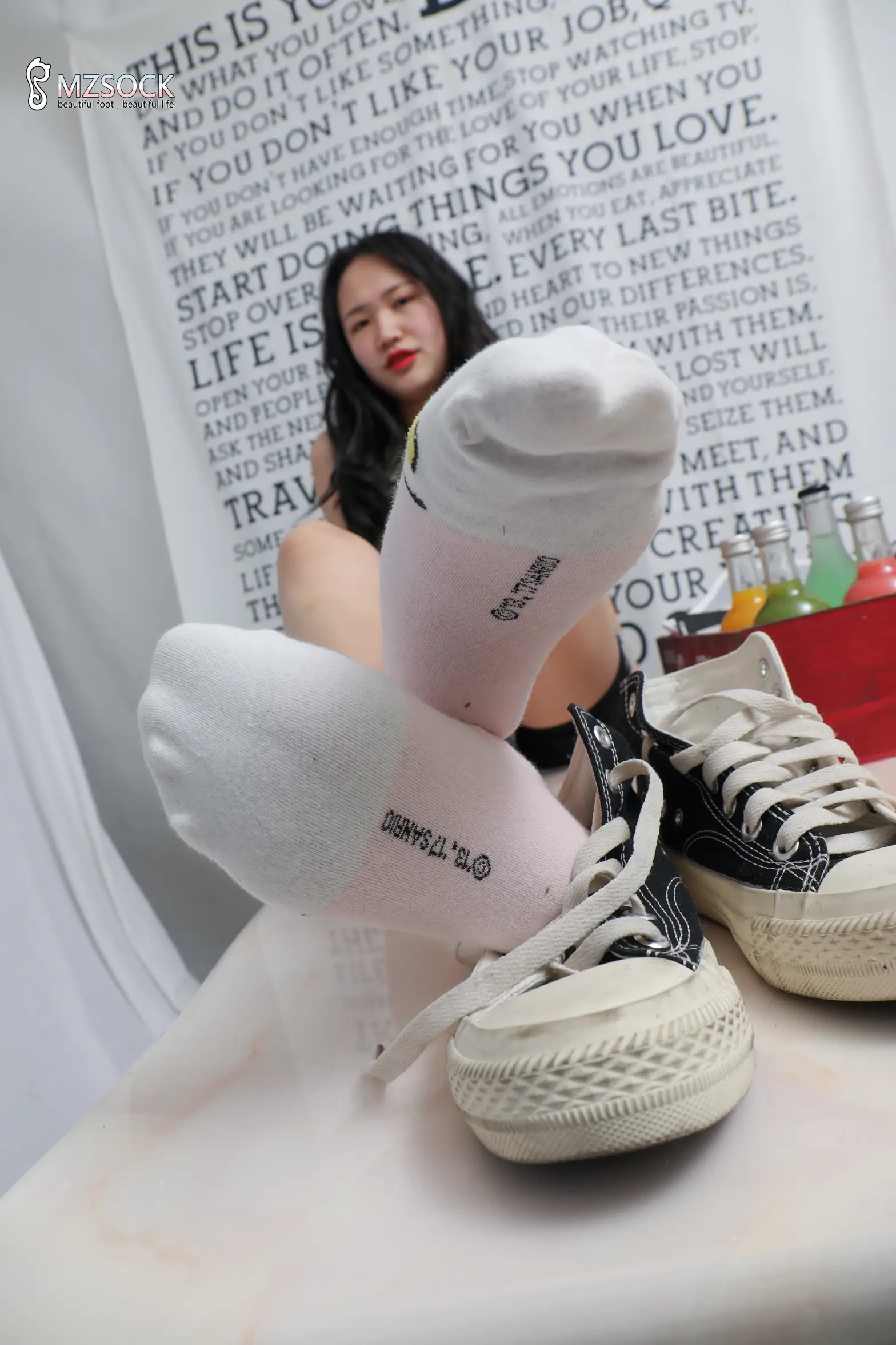 [Mzsock] Love beautiful feet NO.204 north north#[74P]-7