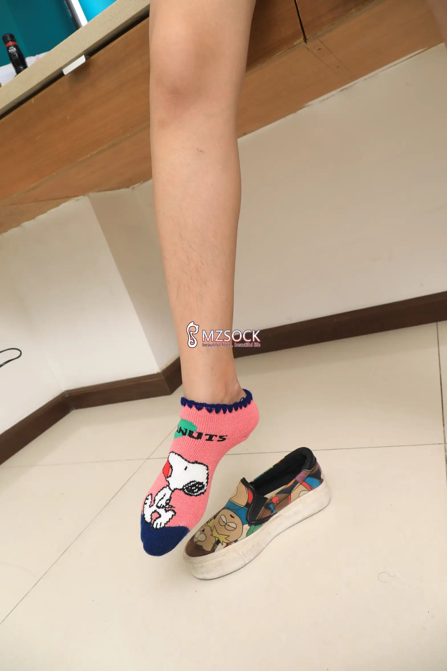 [Mzsock] Love beautiful feet NO.055 snow snow#[74P]-2