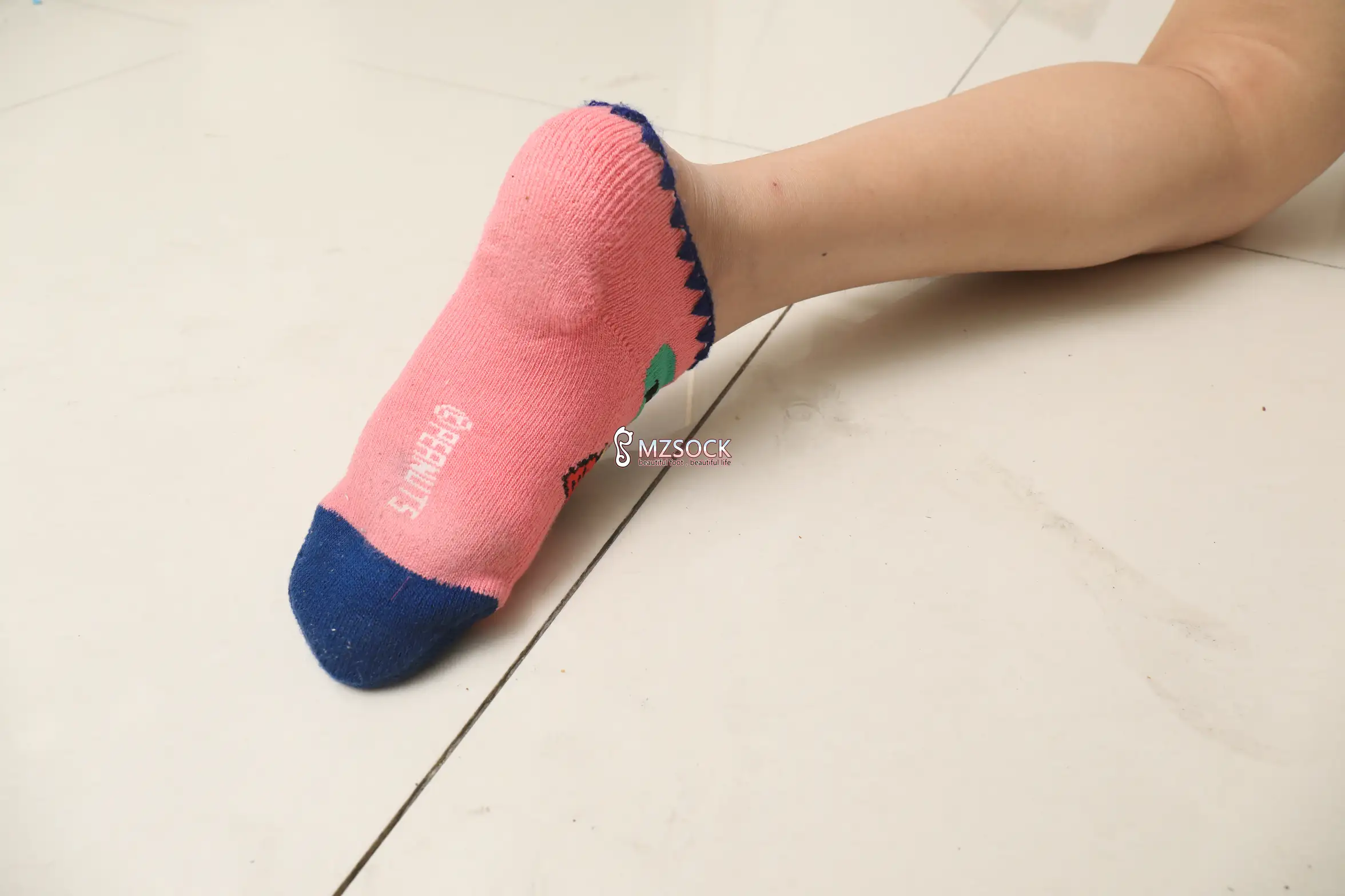 [Mzsock] Love beautiful feet NO.055 snow snow#[74P]-4