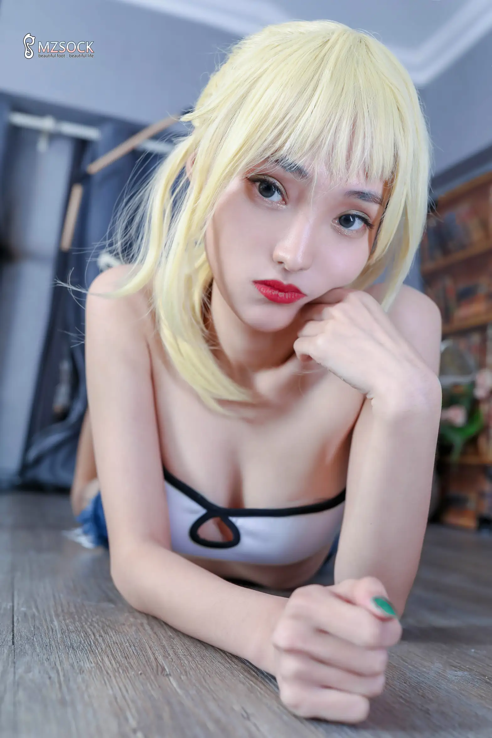 [Mzsock] Love beautiful feet NO.108 Sissi#[74P]-6