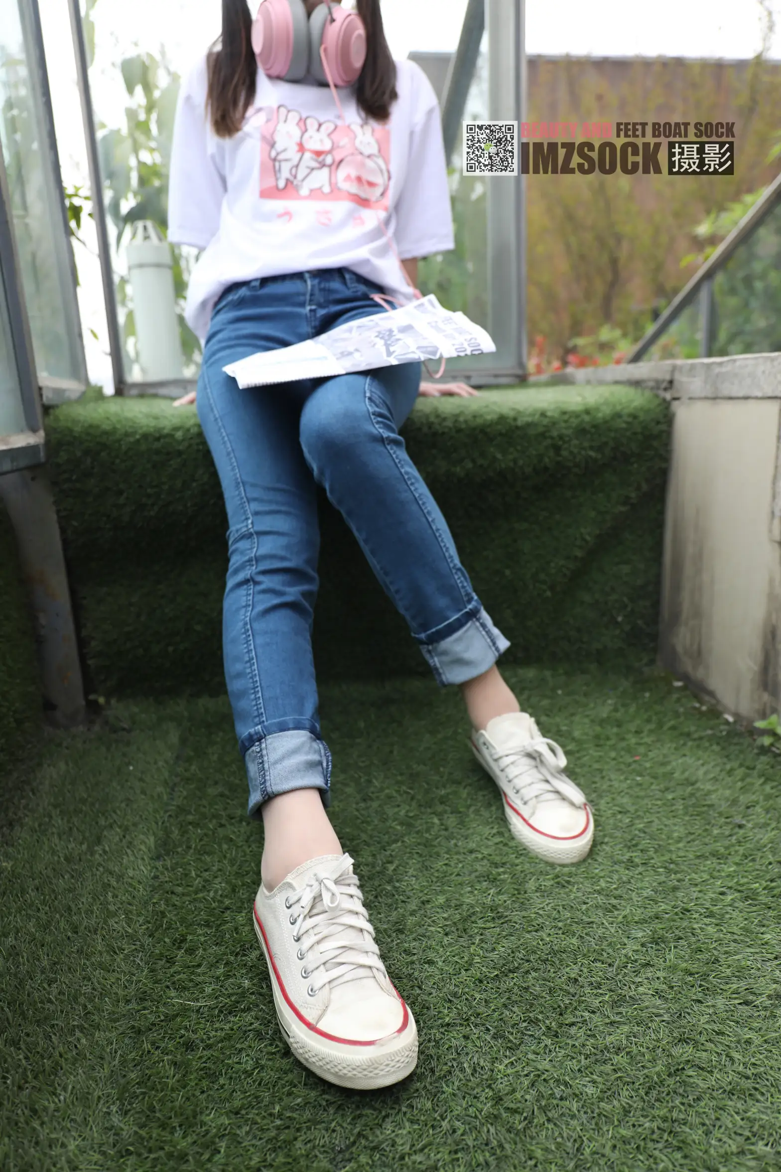 [Mzsock] Love beautiful feet NO.092 Mulberry#[74P]-3