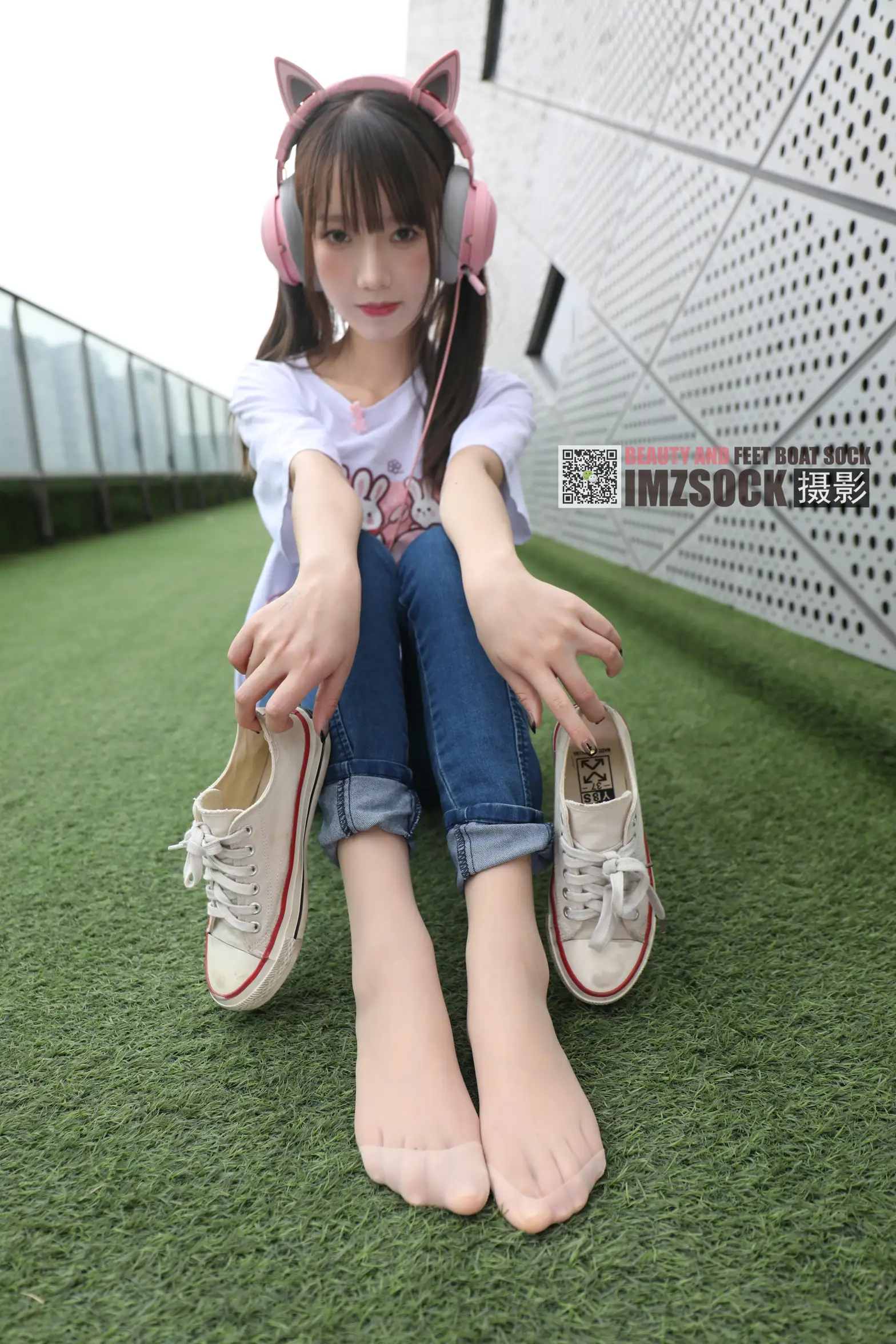 [Mzsock] Love beautiful feet NO.092 Mulberry#[74P]-7