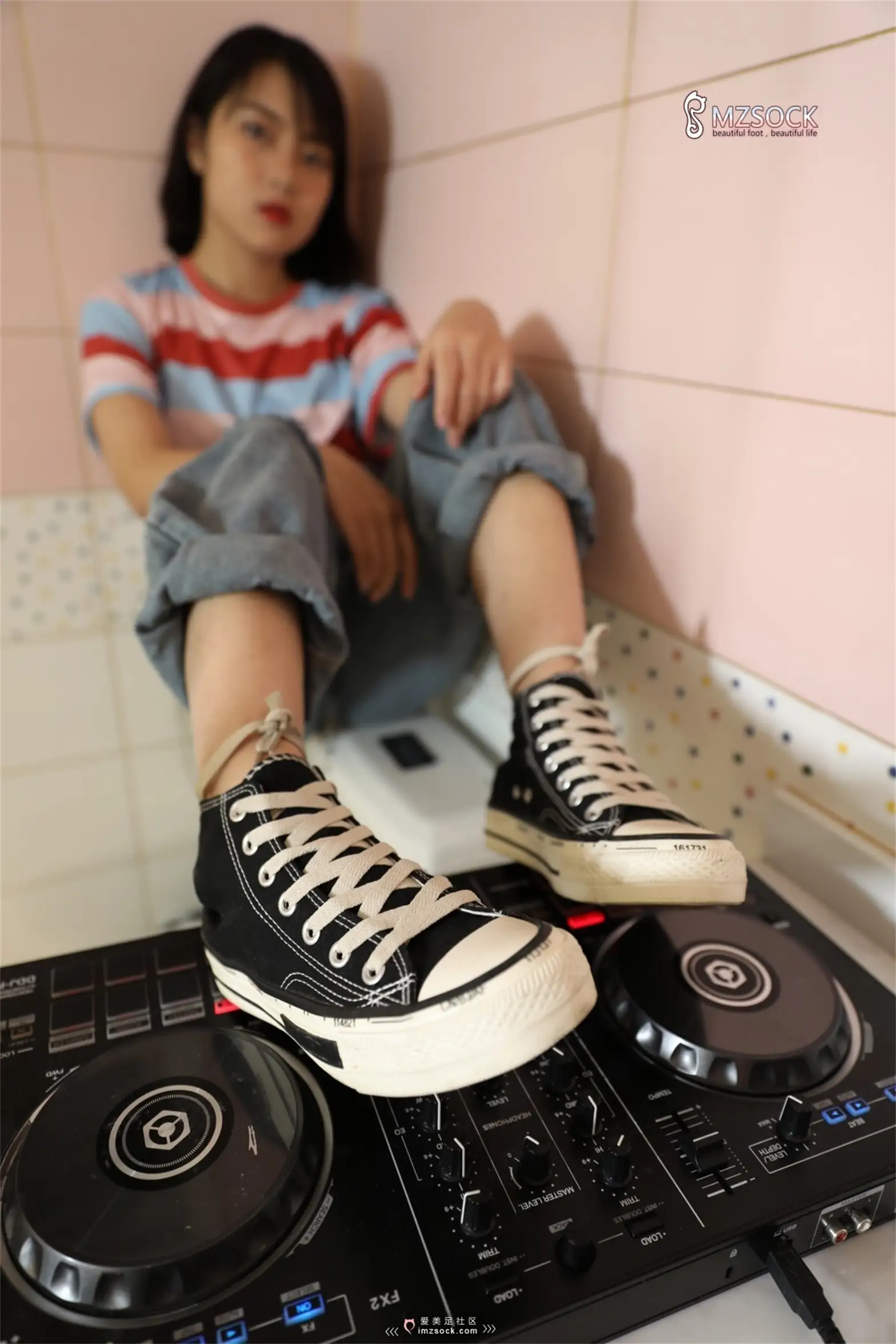 [Mzsock] Love beautiful feet NO.086 Tingting#[74P]-1
