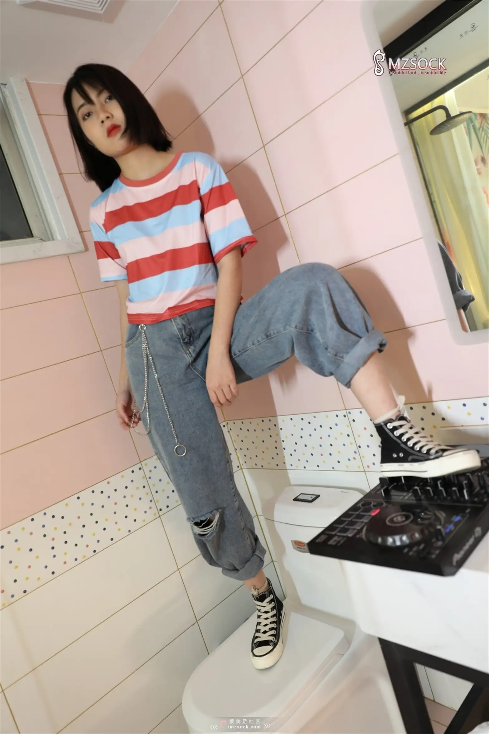 [Mzsock] Love beautiful feet NO.086 Tingting#[74P]-4