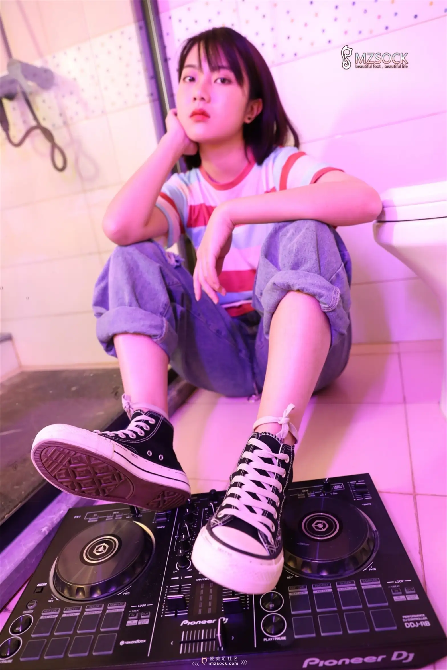 [Mzsock] Love beautiful feet NO.086 Tingting#[74P]-2