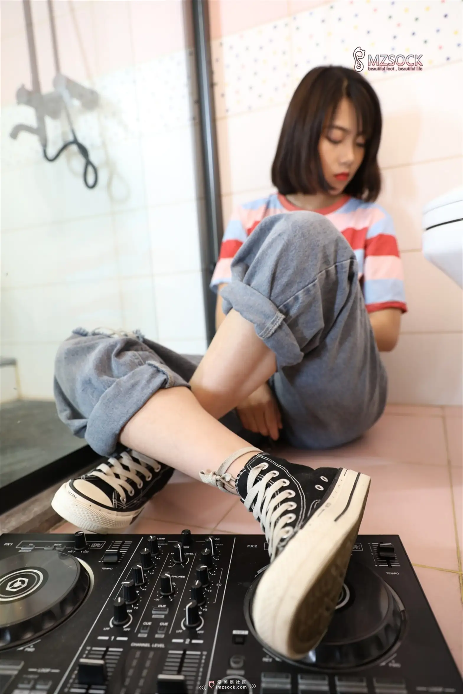 [Mzsock] Love beautiful feet NO.086 Tingting#[74P]-3
