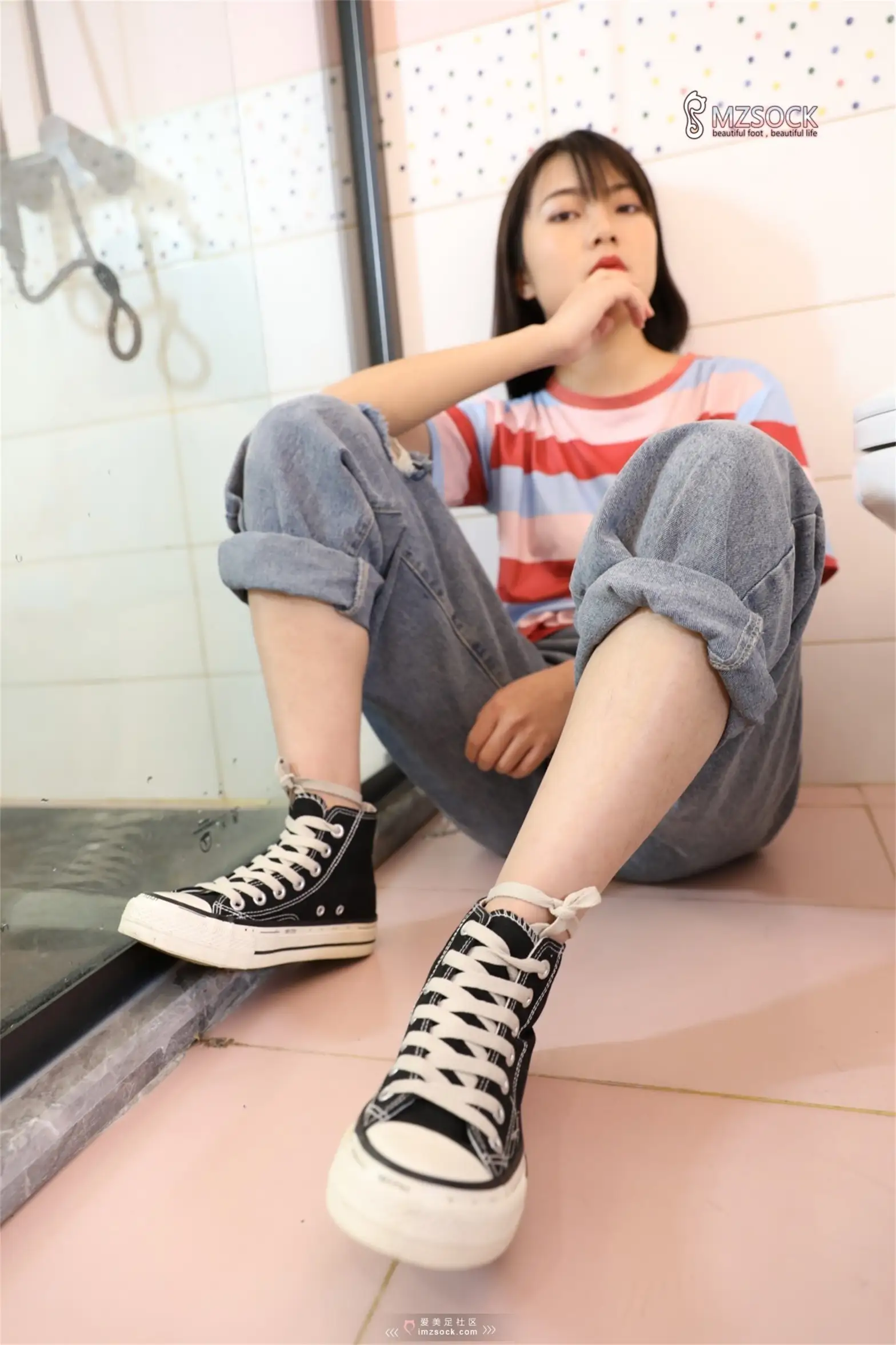 [Mzsock] Love beautiful feet NO.086 Tingting#[74P]-4