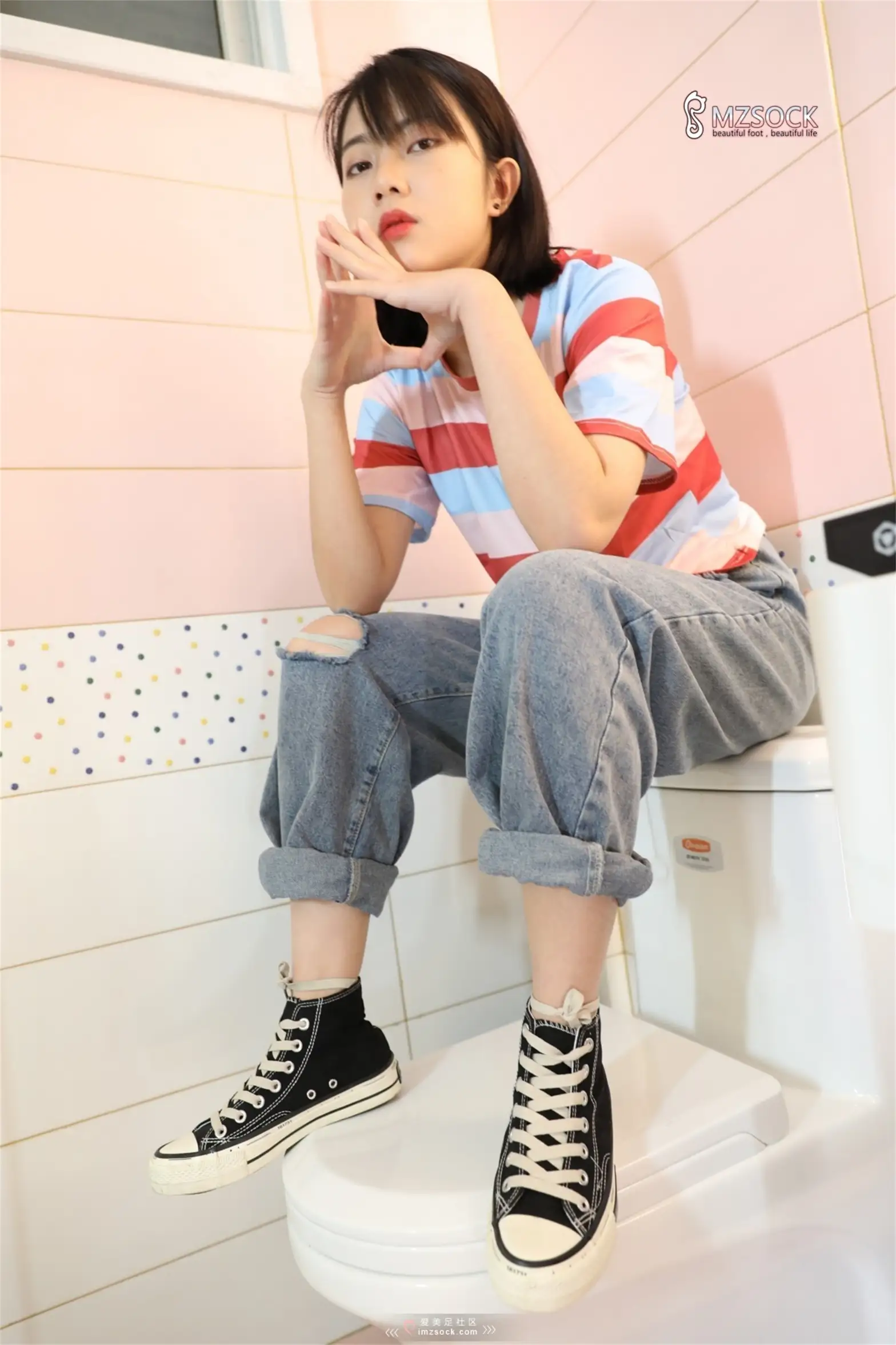 [Mzsock] Love beautiful feet NO.086 Tingting#[74P]-5
