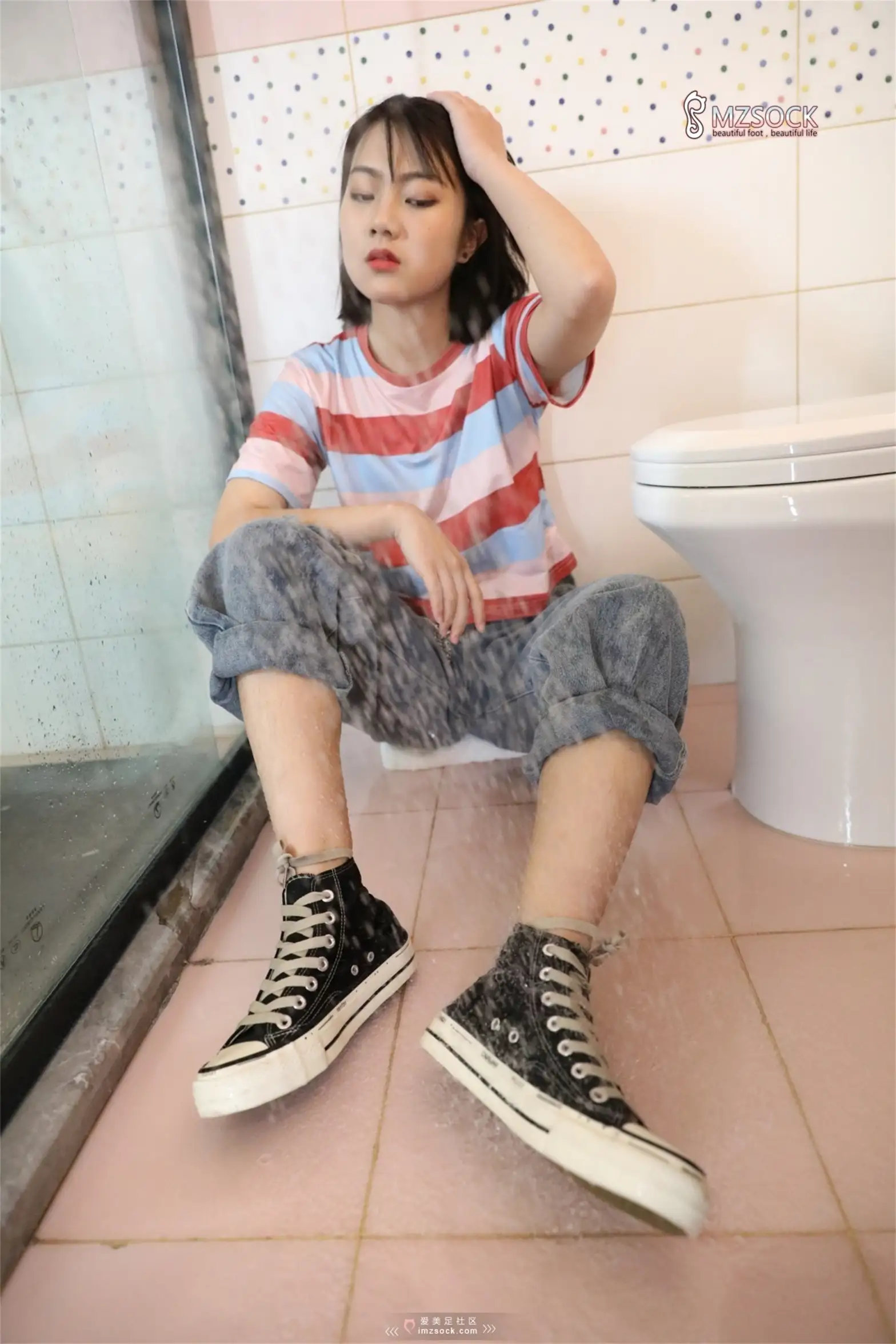 [Mzsock] Love beautiful feet NO.086 Tingting#[74P]-8