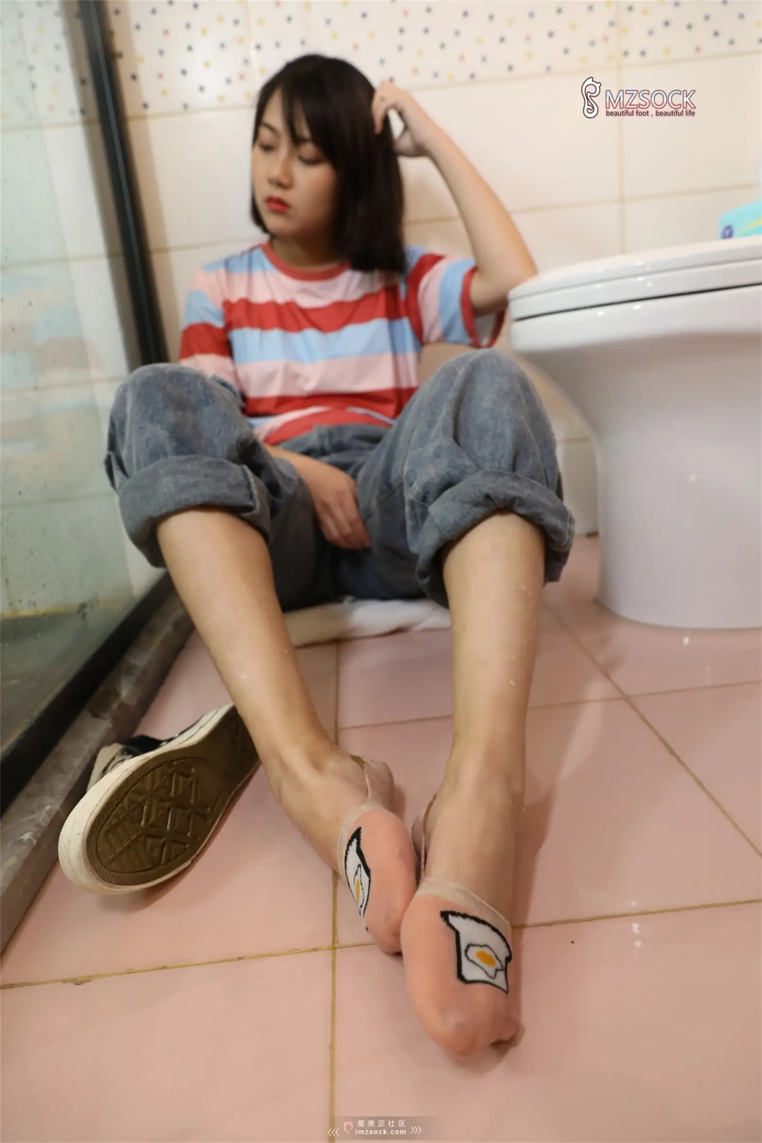 [Mzsock] Love beautiful feet NO.086 Tingting#[74P]-10