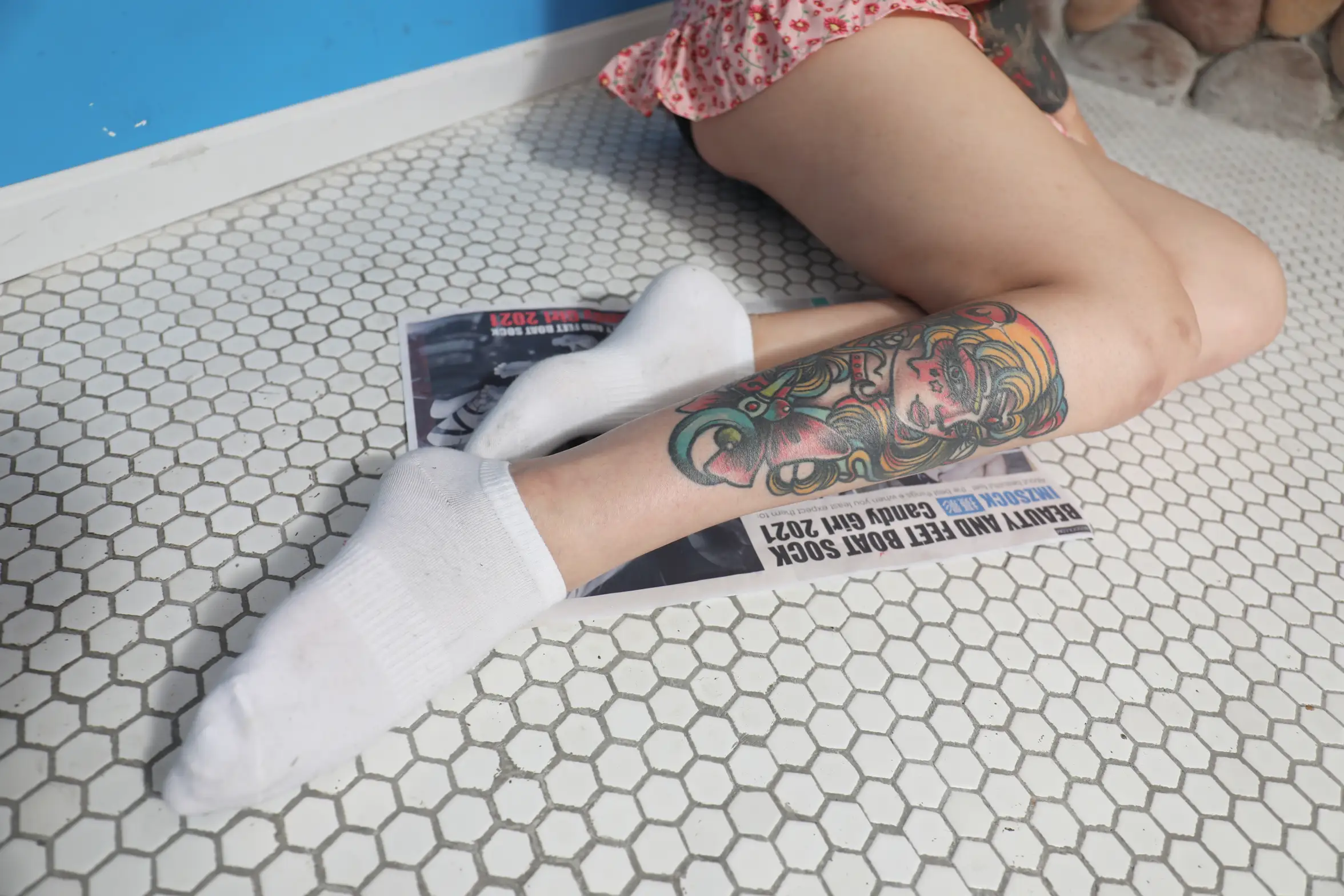 [Mzsock] Love beautiful feet NO.186 Mickey#[41P]-4