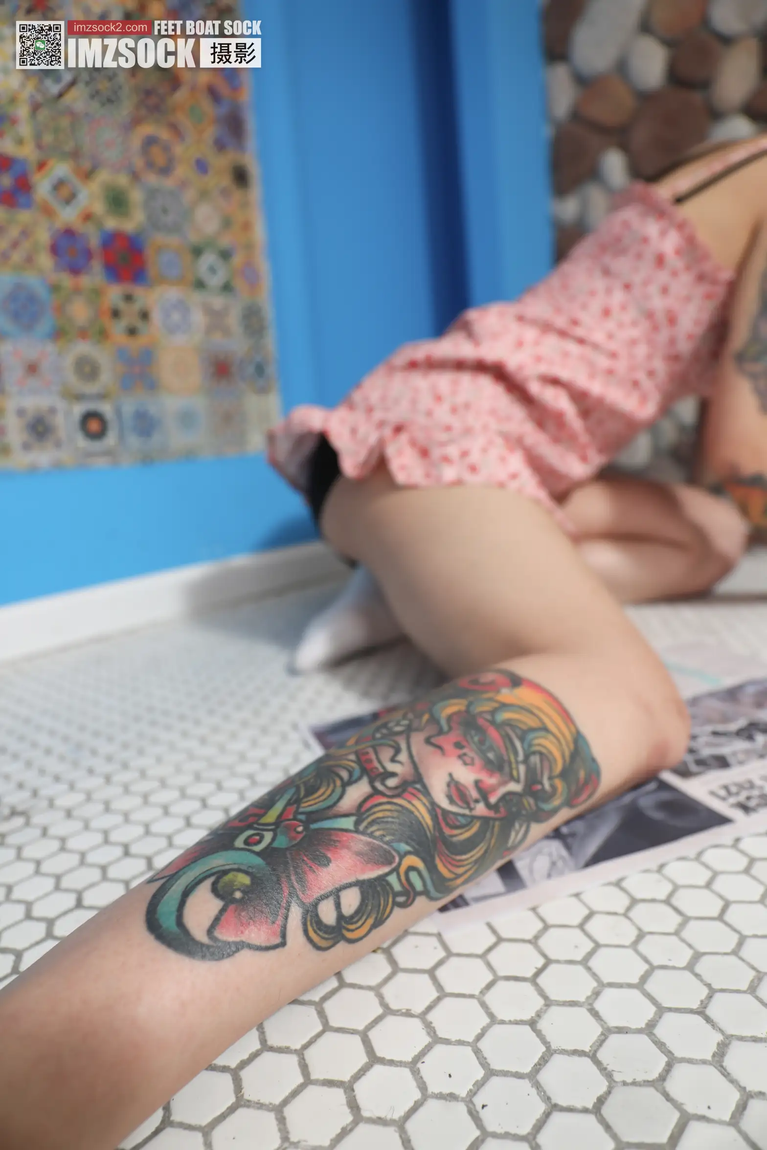 [Mzsock] Love beautiful feet NO.186 Mickey#[41P]-2