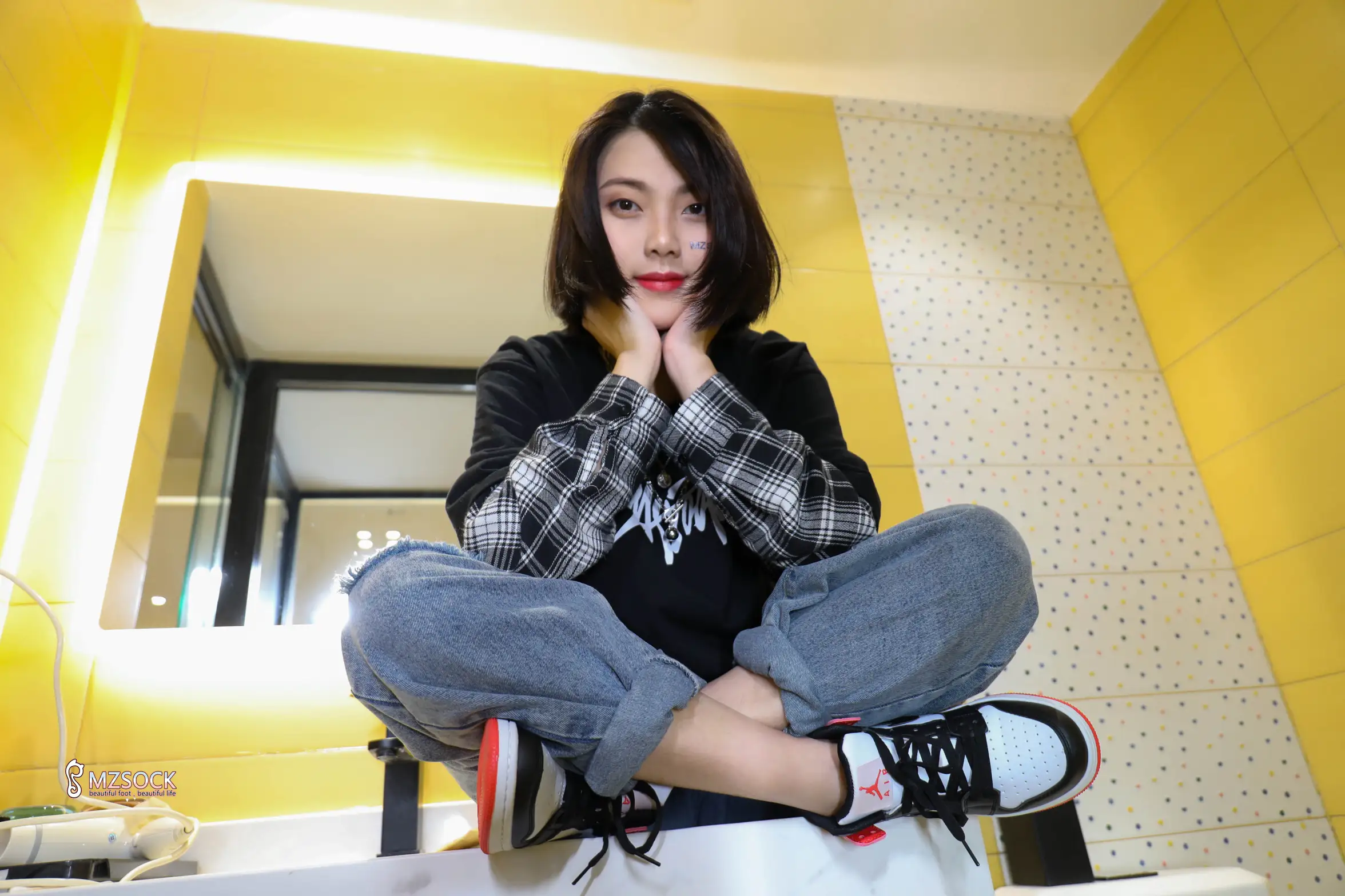 [Mzsock] Love beautiful feet NO.082 Tingting#[74P]-4