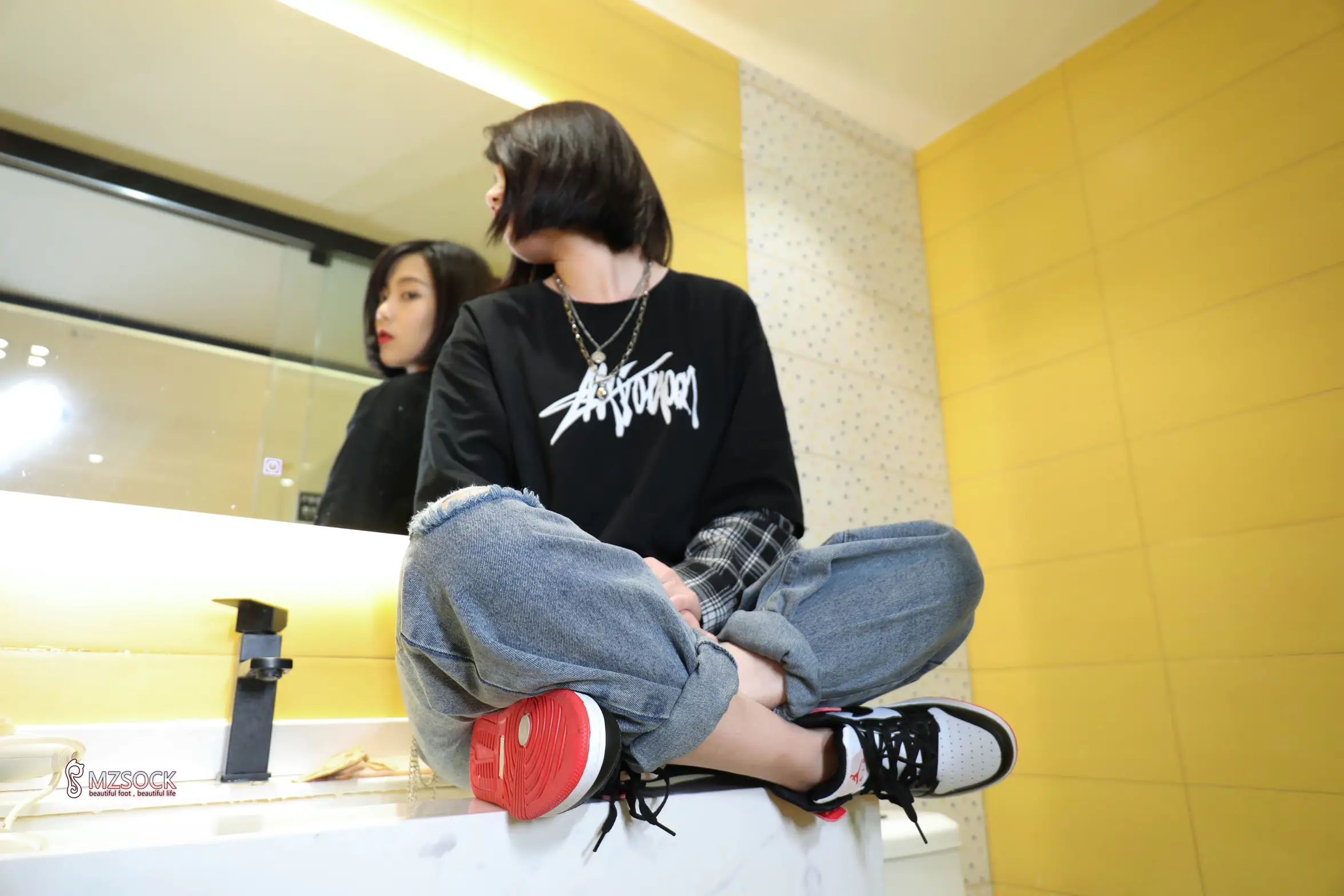 [Mzsock] Love beautiful feet NO.082 Tingting#[74P]-5