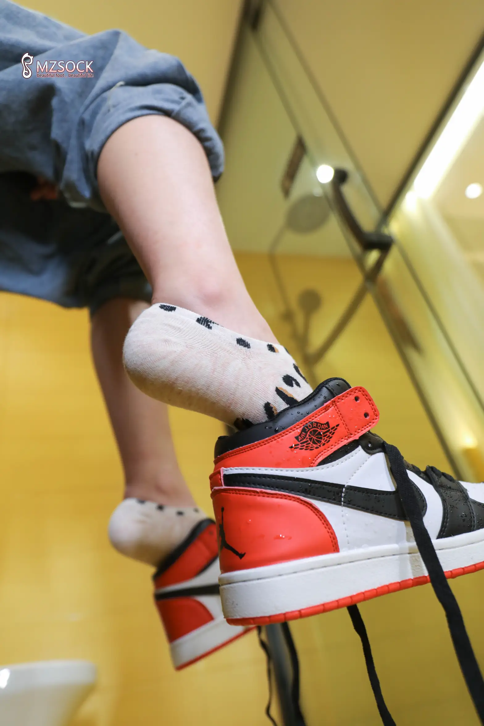 [Mzsock] Love beautiful feet NO.082 Tingting#[74P]-6