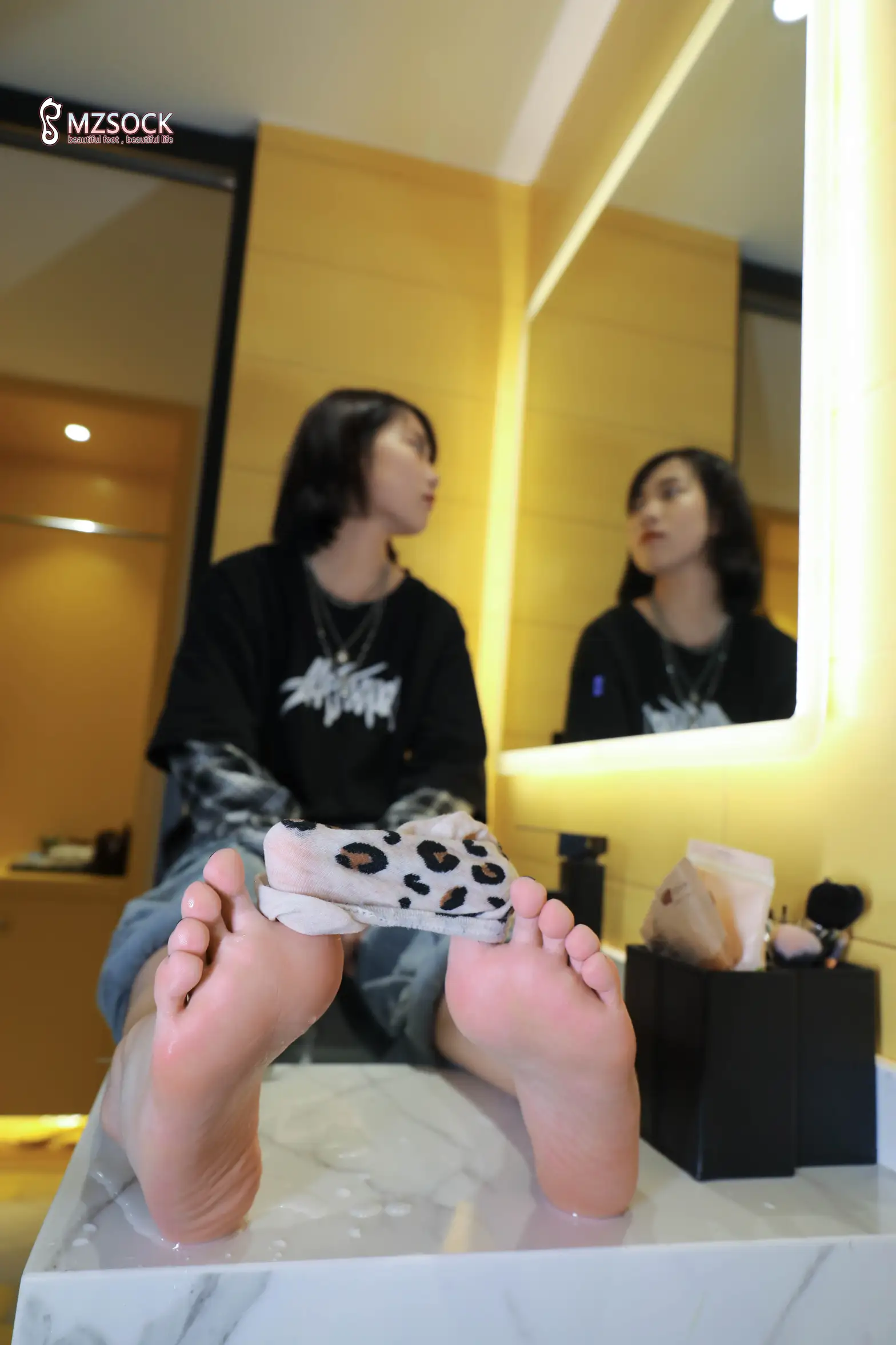 [Mzsock] Love beautiful feet NO.082 Tingting#[74P]-10