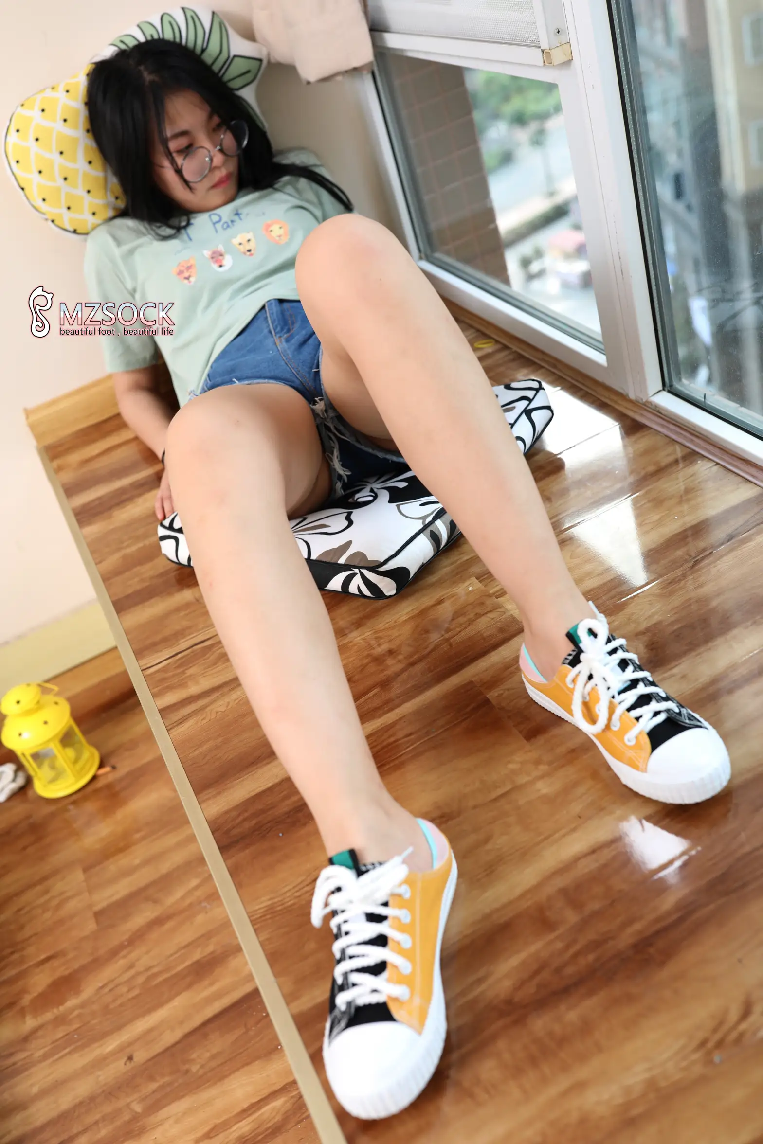 [Mzsock] Love beautiful feet NO.030 cat cat#[74P]-3