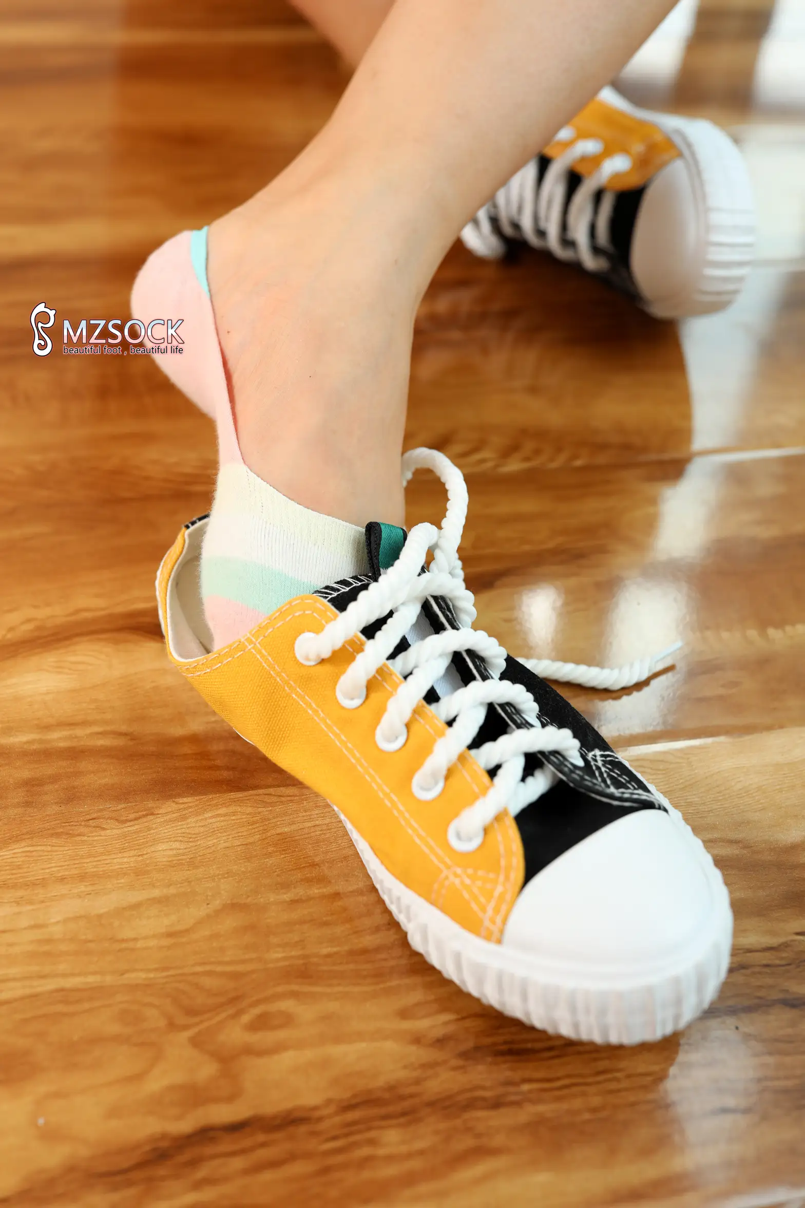 [Mzsock] Love beautiful feet NO.030 cat cat#[74P]-3