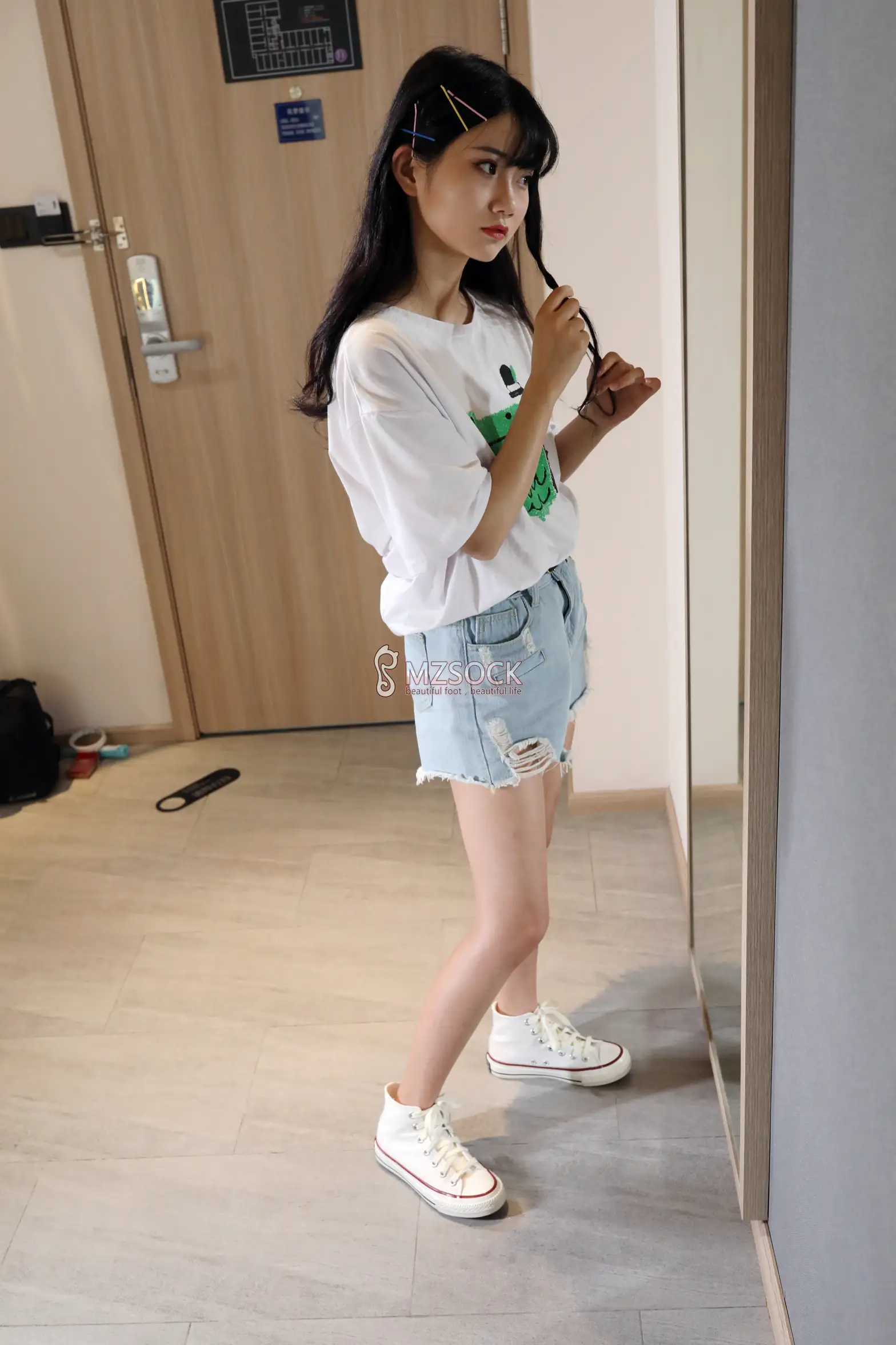 [Mzsock] Love beautiful feet NO.034 Xiaoshuang#[74P]-10