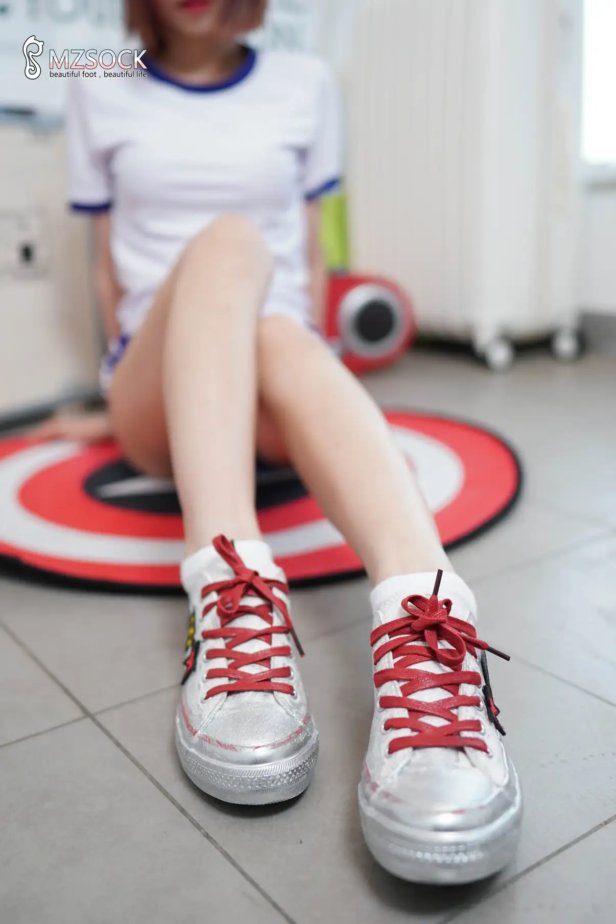 [Mzsock] Love beautiful feet NO.122 Leilei#[74P]-1