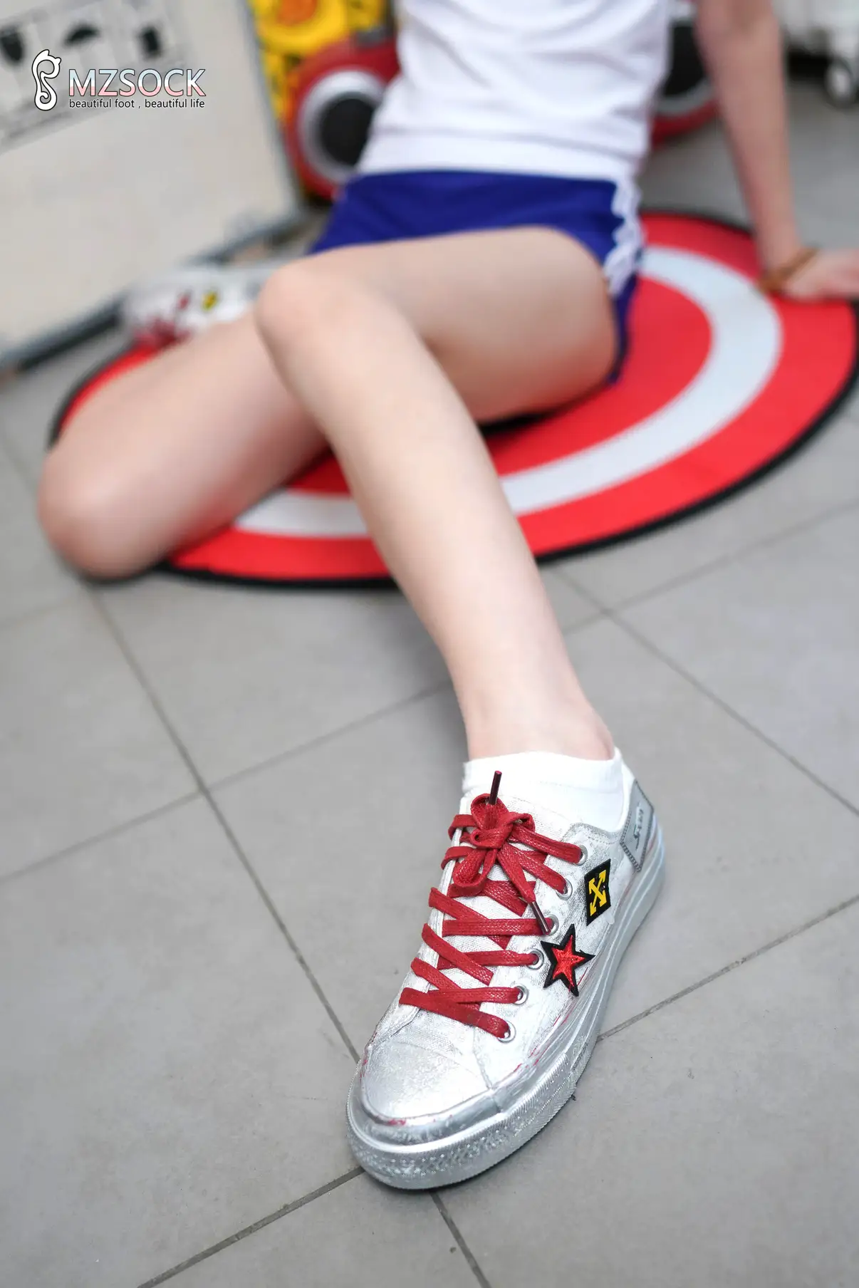 [Mzsock] Love beautiful feet NO.122 Leilei#[74P]-7
