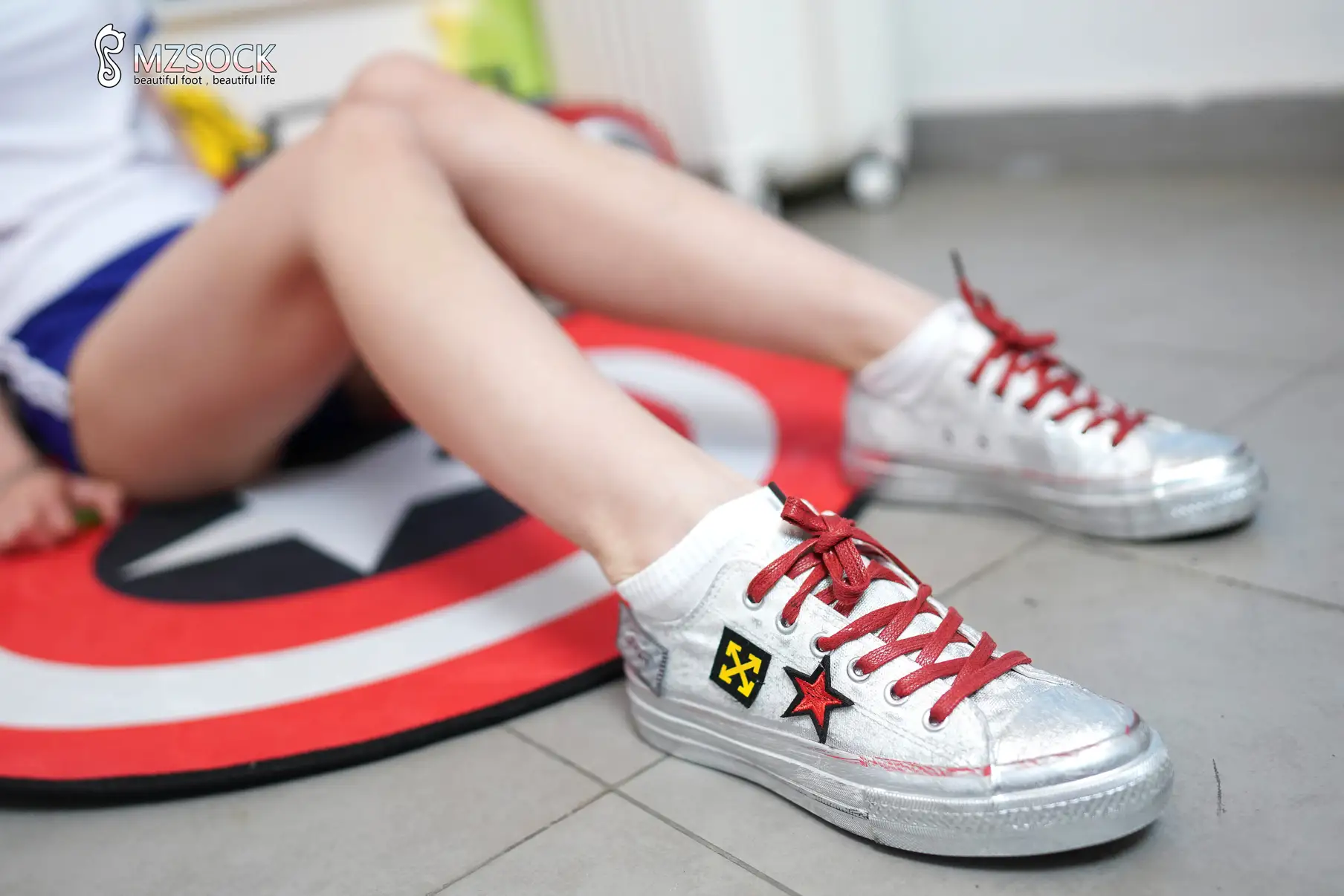 [Mzsock] Love beautiful feet NO.122 Leilei#[74P]-3