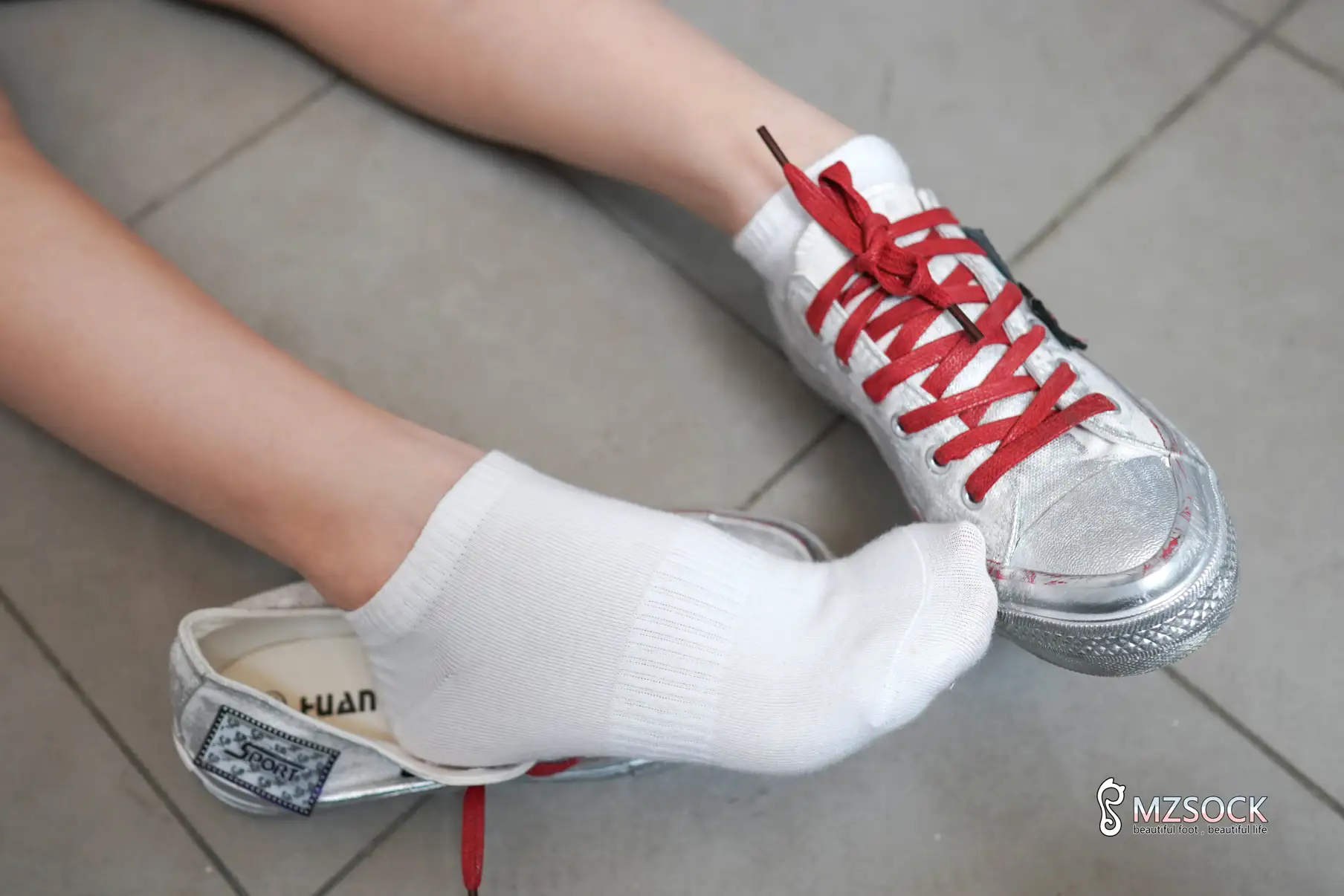 [Mzsock] Love beautiful feet NO.122 Leilei#[74P]-4