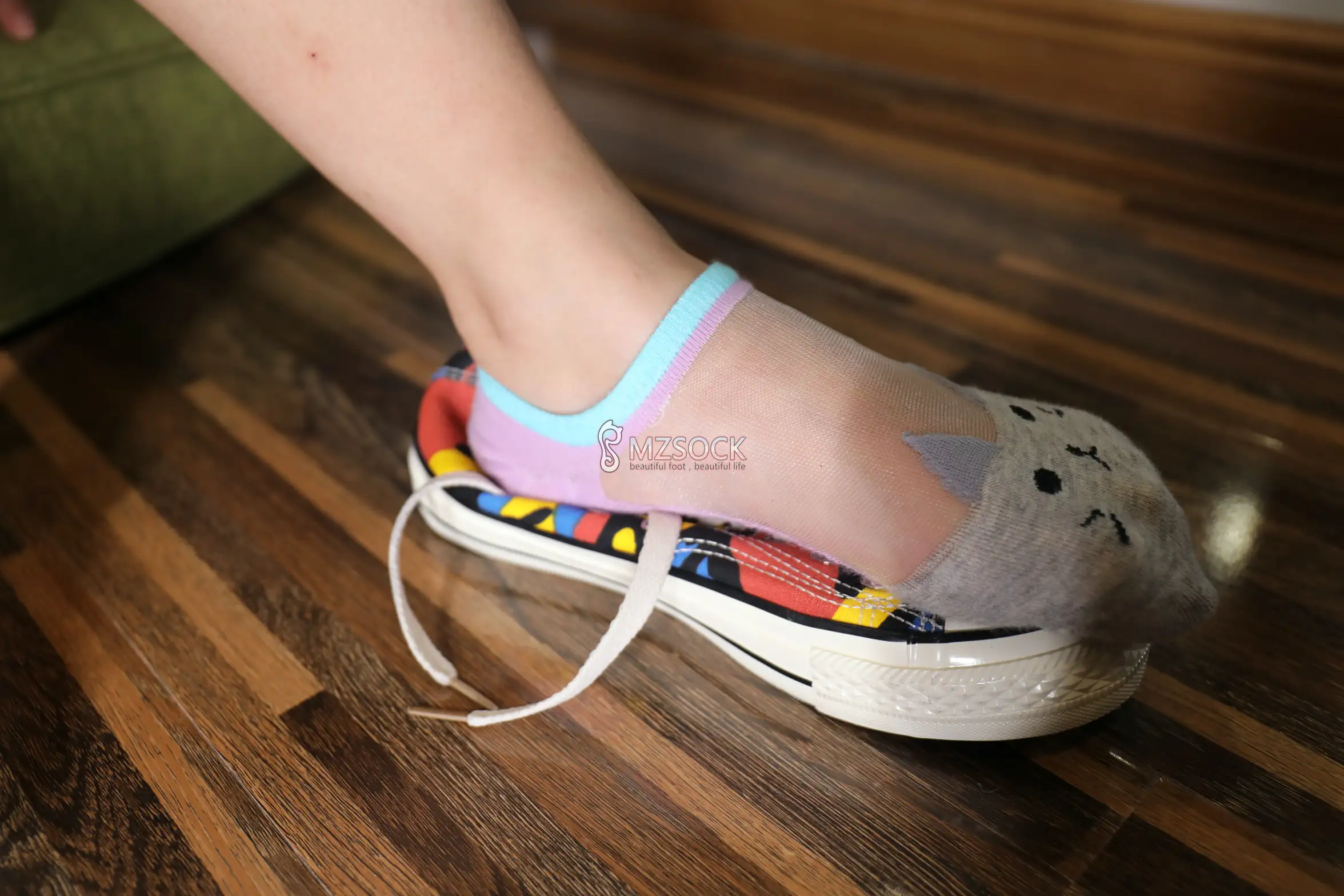 [Mzsock] Love beautiful feet NO.036 cat cat#[74P]-1