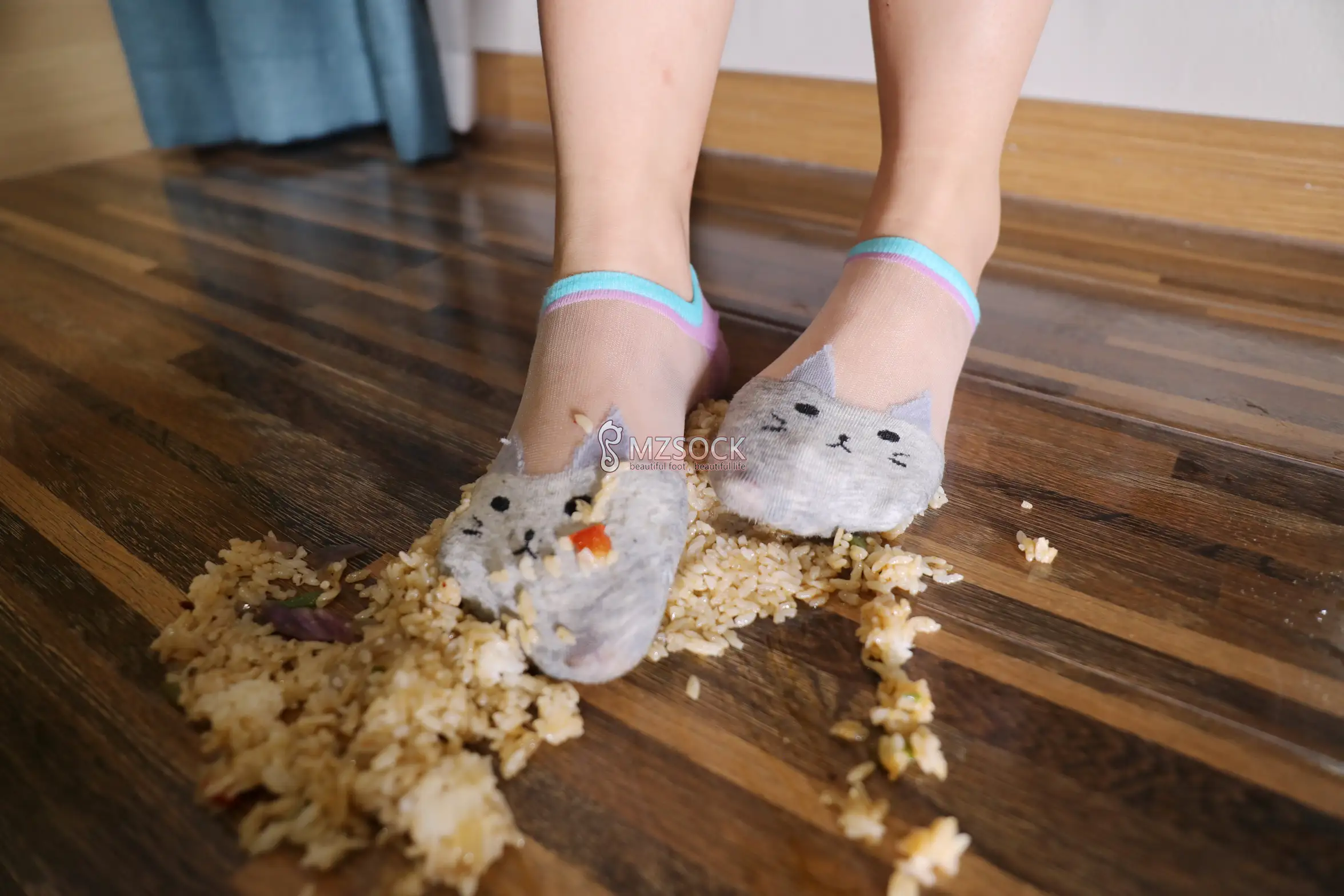 [Mzsock] Love beautiful feet NO.036 cat cat#[74P]-1