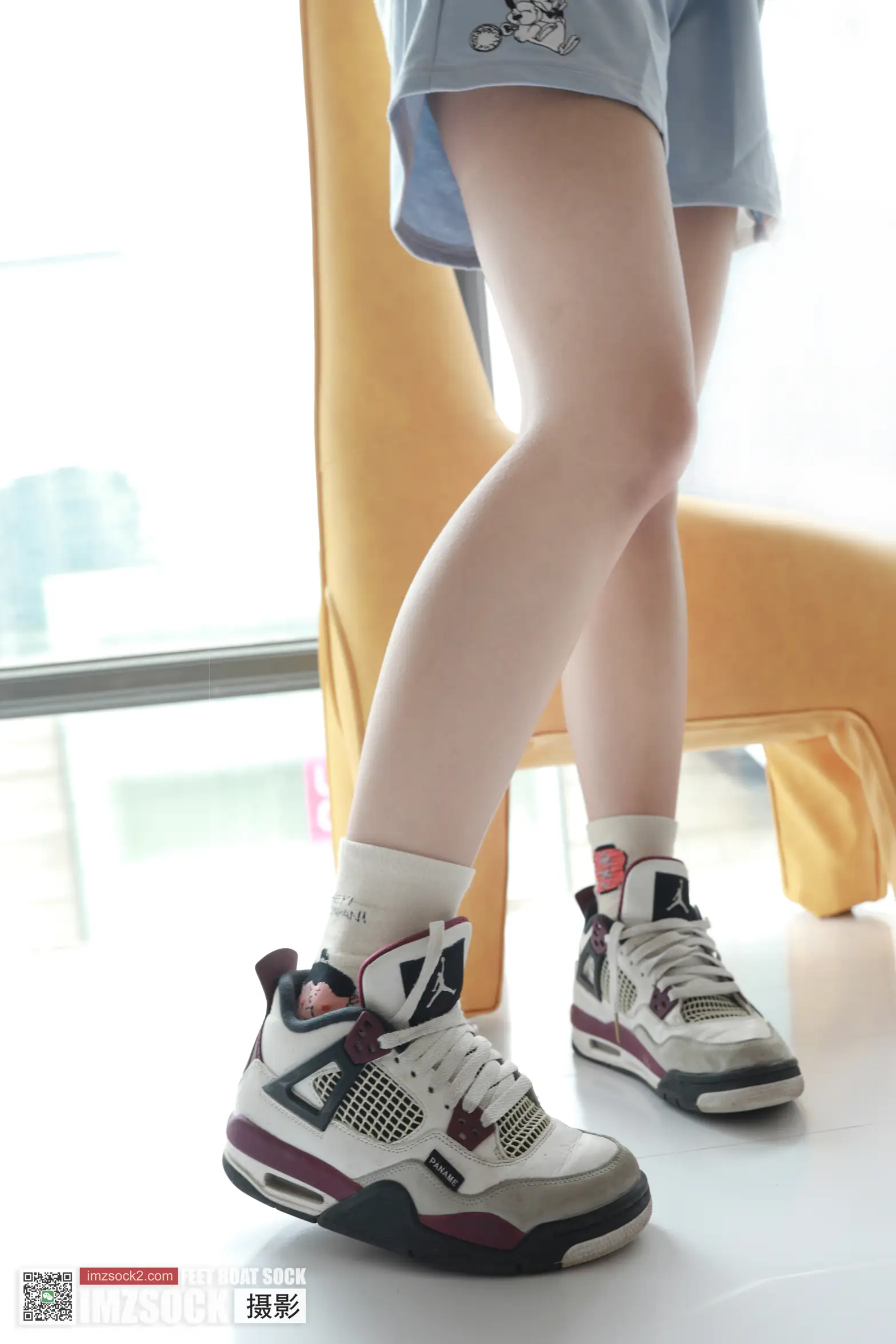 [Mzsock] Love beautiful feet NO.088 wheat#[74P]-2