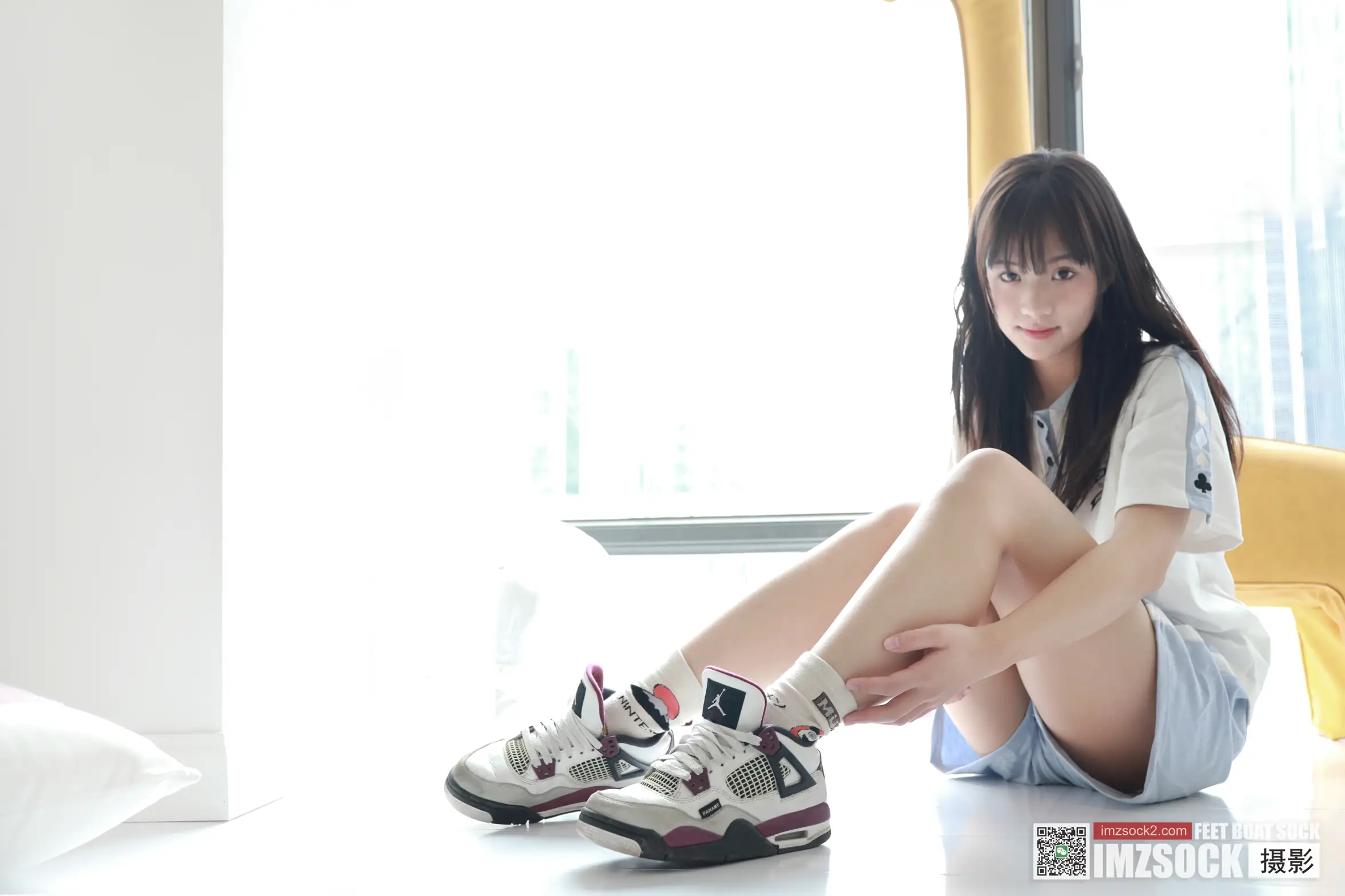[Mzsock] Love beautiful feet NO.088 wheat#[74P]-3
