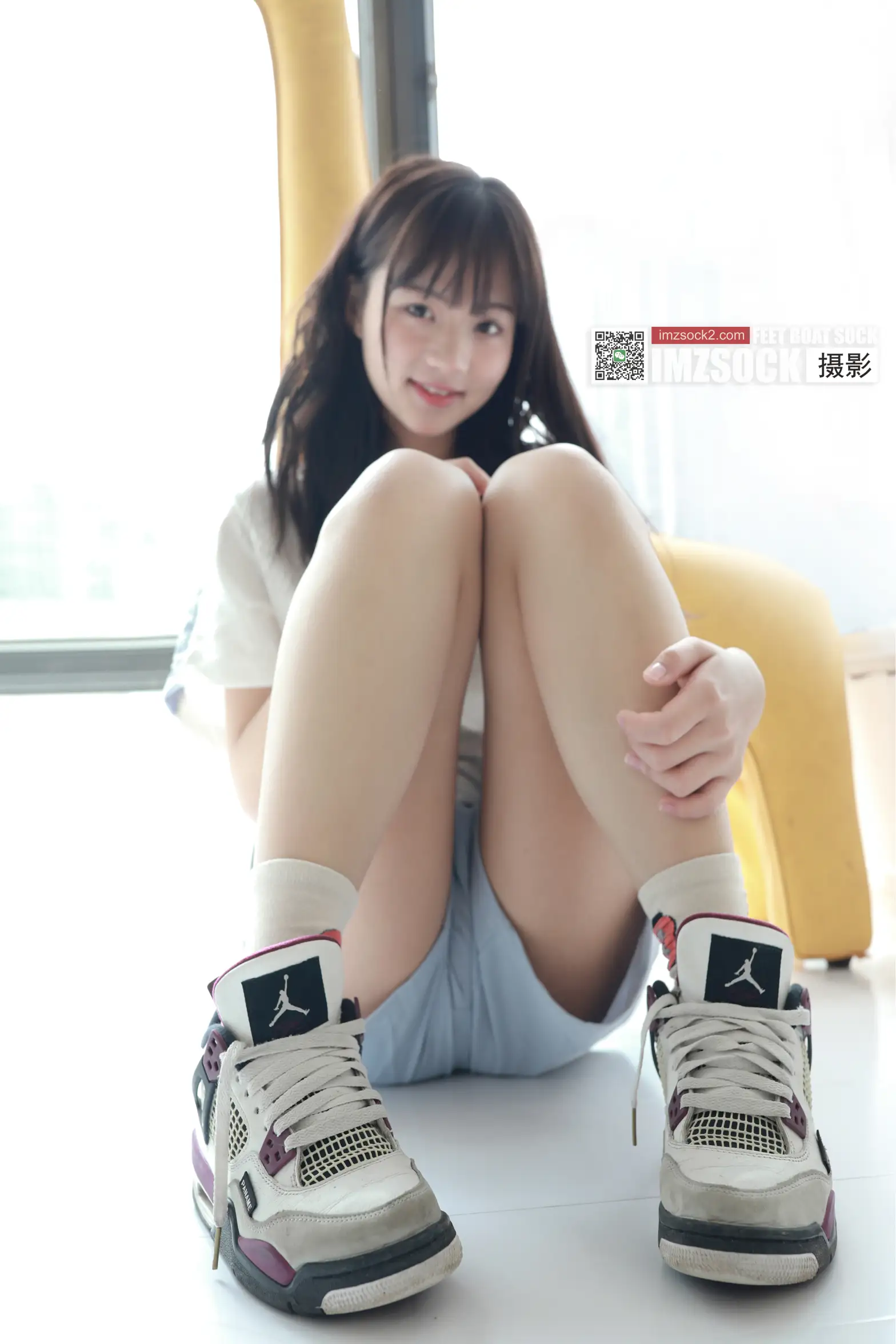 [Mzsock] Love beautiful feet NO.088 wheat#[74P]-4