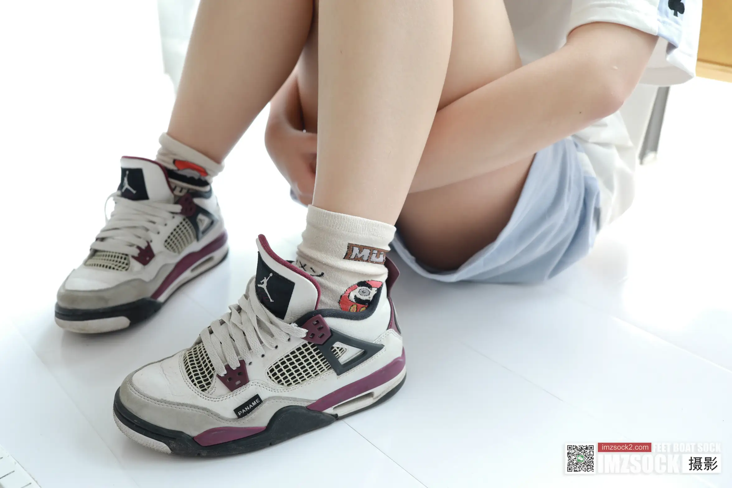 [Mzsock] Love beautiful feet NO.088 wheat#[74P]-5