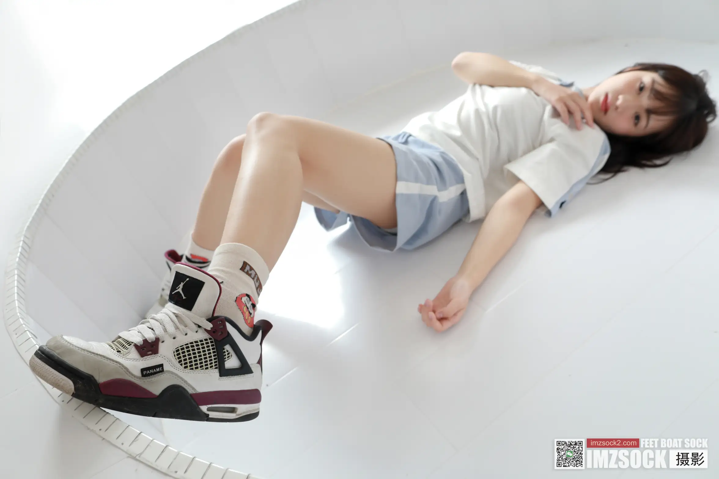 [Mzsock] Love beautiful feet NO.088 wheat#[74P]-8